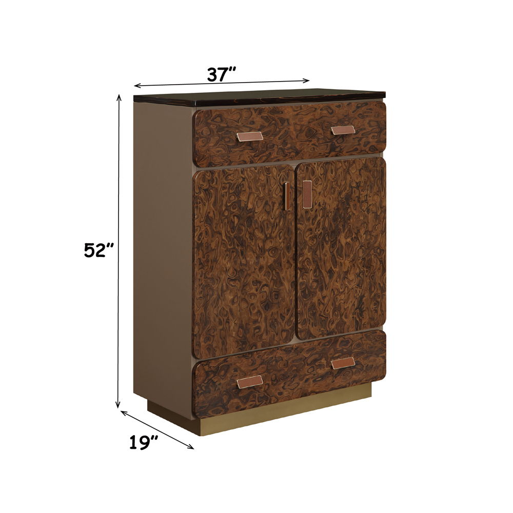 Marcelino - Chest - Cherry Oak, dark brown, view 5