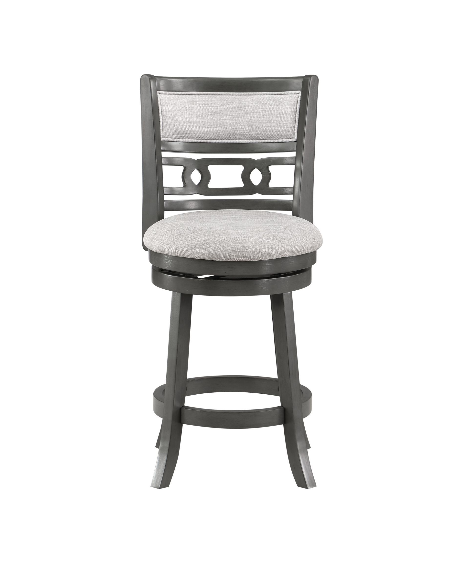 Gia - Swivel Counter Stool - Gray