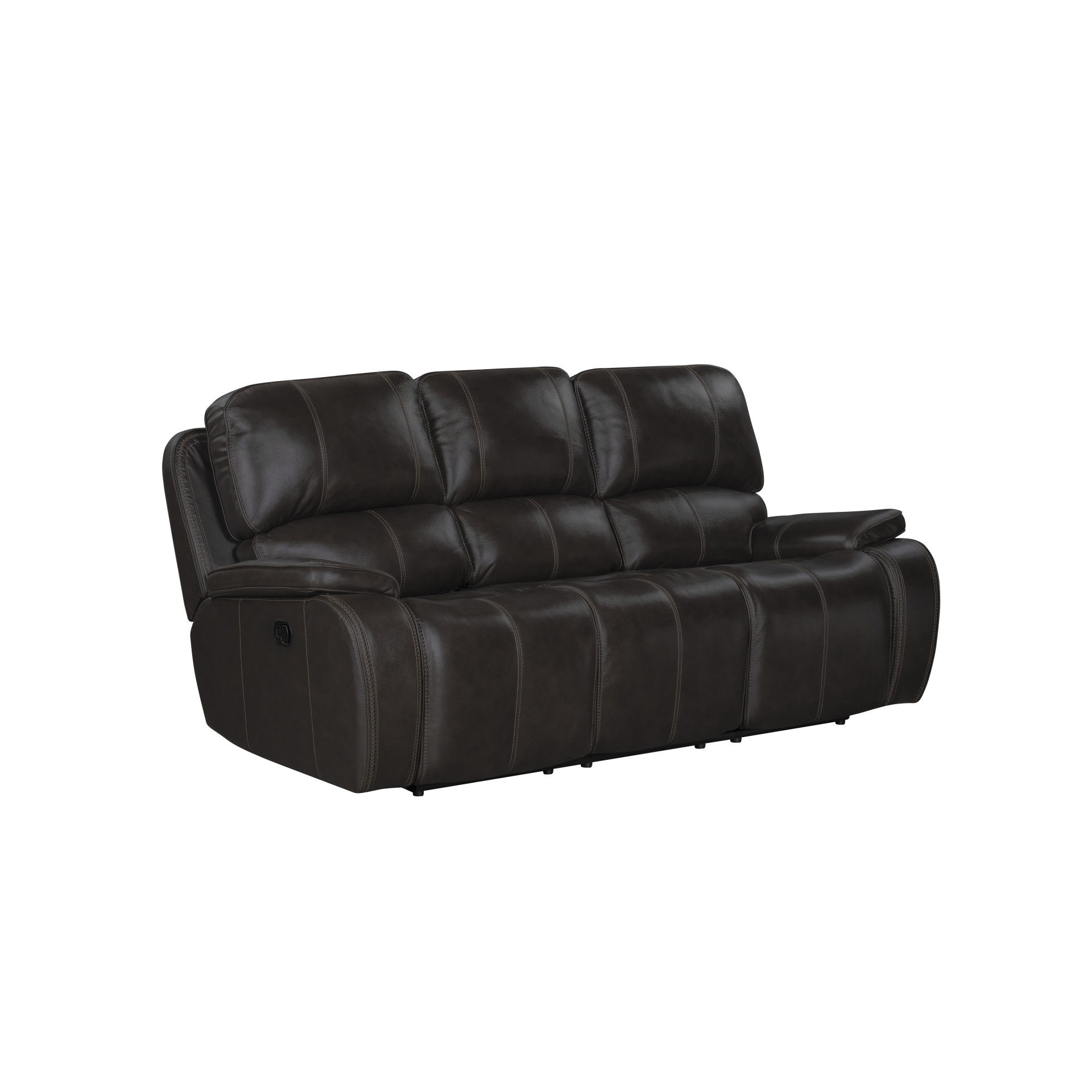 Brookings - Sofa With Dual Recliner - Charcoal