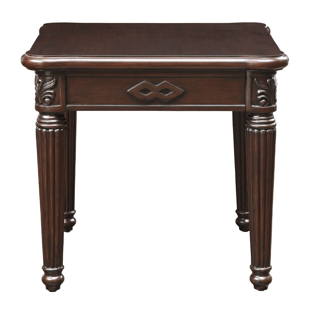 Chateau De Ville - End Table - Espresso, dark brown, view 6
