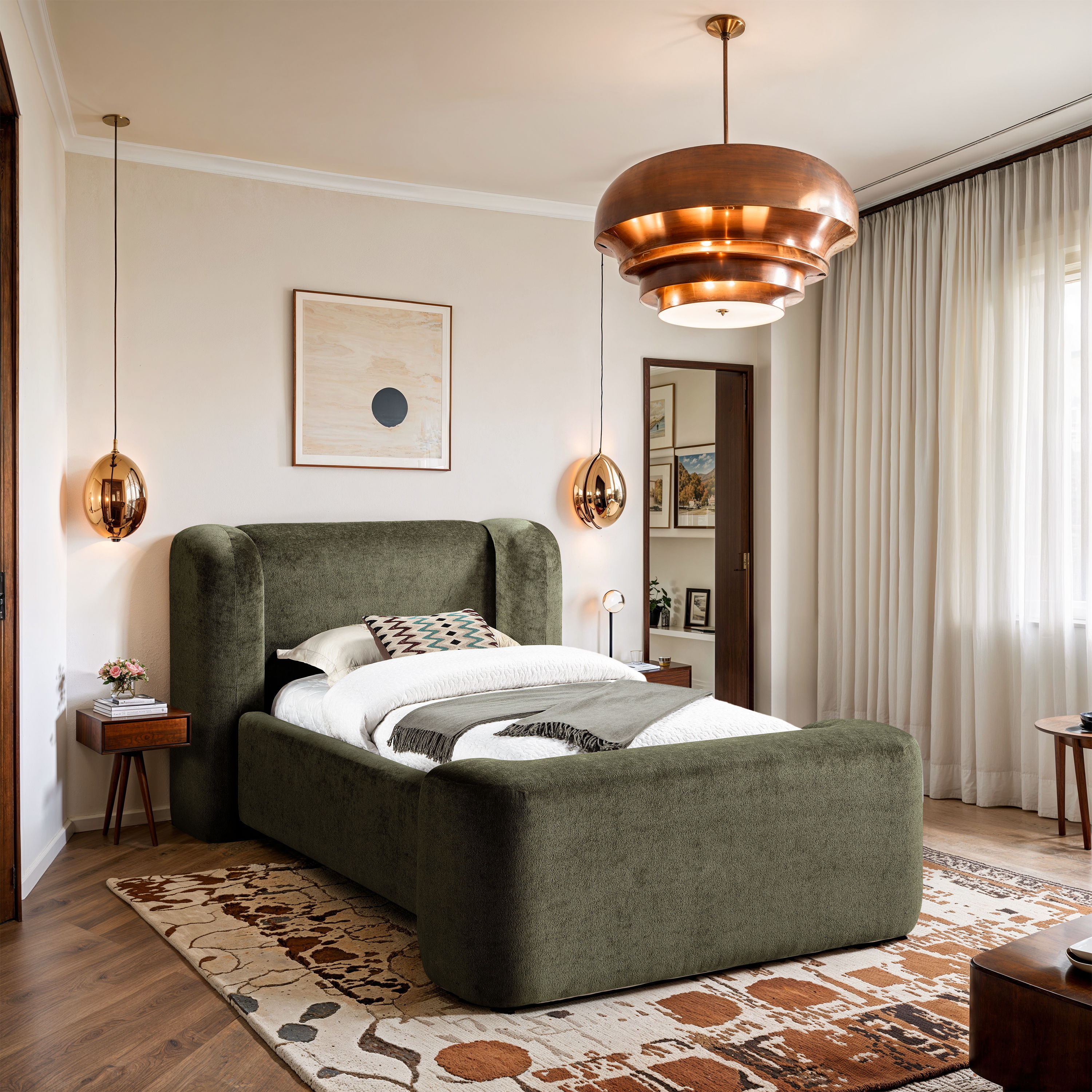 Modena - Twin Bed - Green