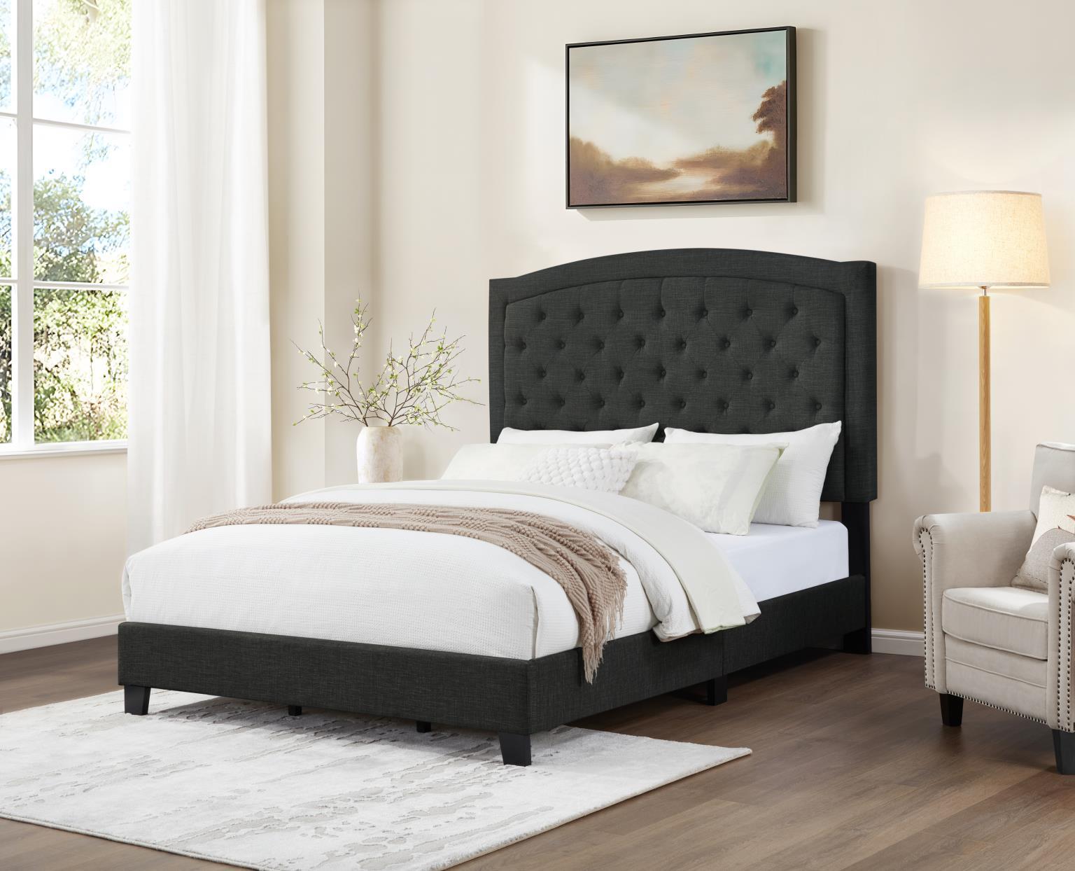 B586 - Full Bed - Charcoal Gray