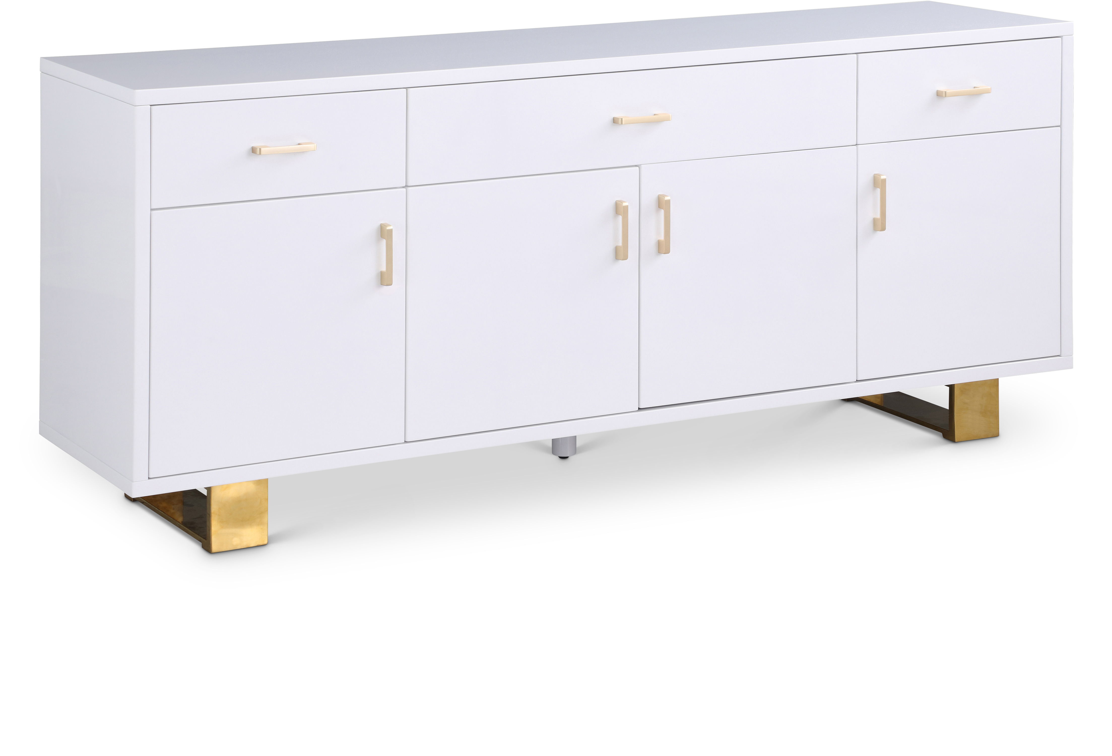 Excel - Wood Sideboard - White