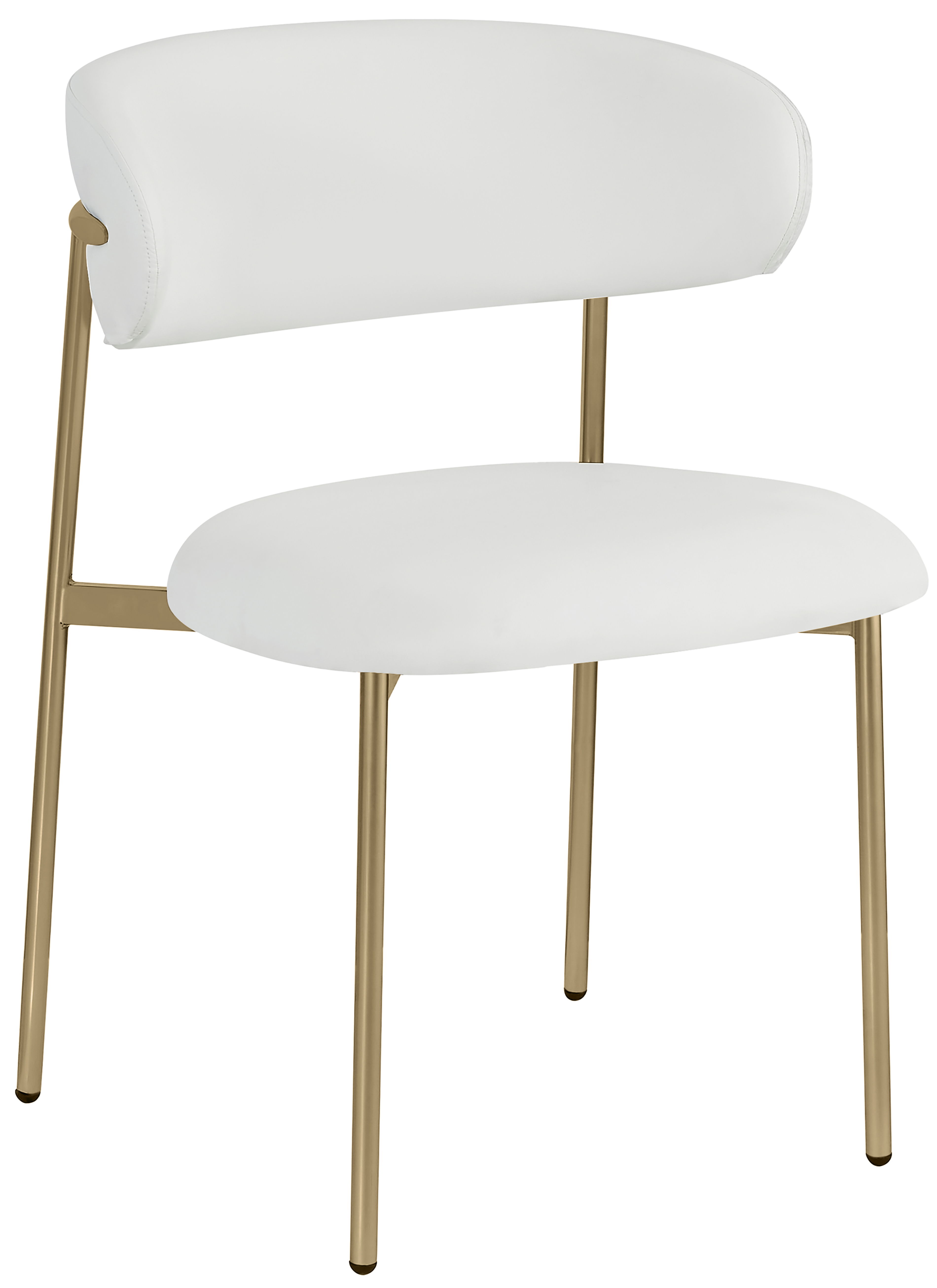 Lupita - Faux Leather Dining Chair (Set of 2) - White