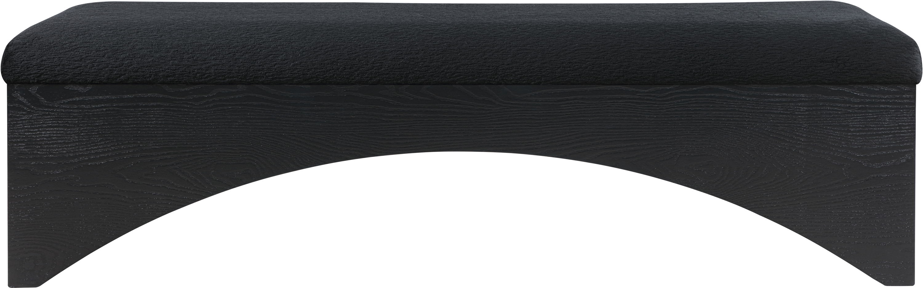 Lawson - Bench With Black Base - Black