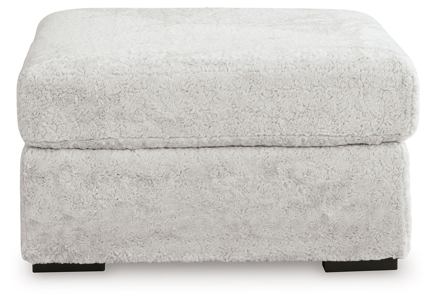 Ashley Furniture Cuddle Plush - Oversized Accent Ottoman - Arctic - Image 3