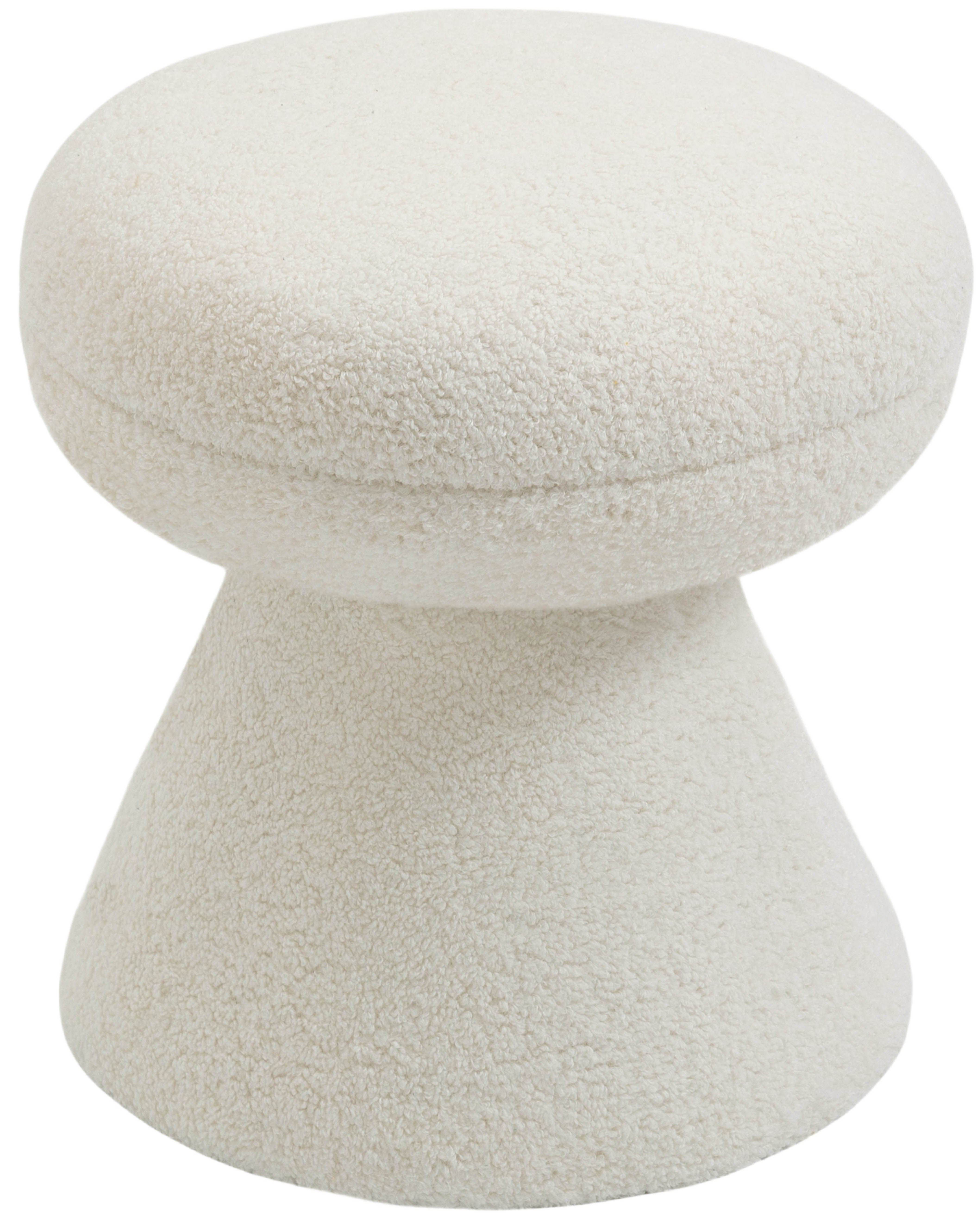Drum - Ottoman / Stool - Cream