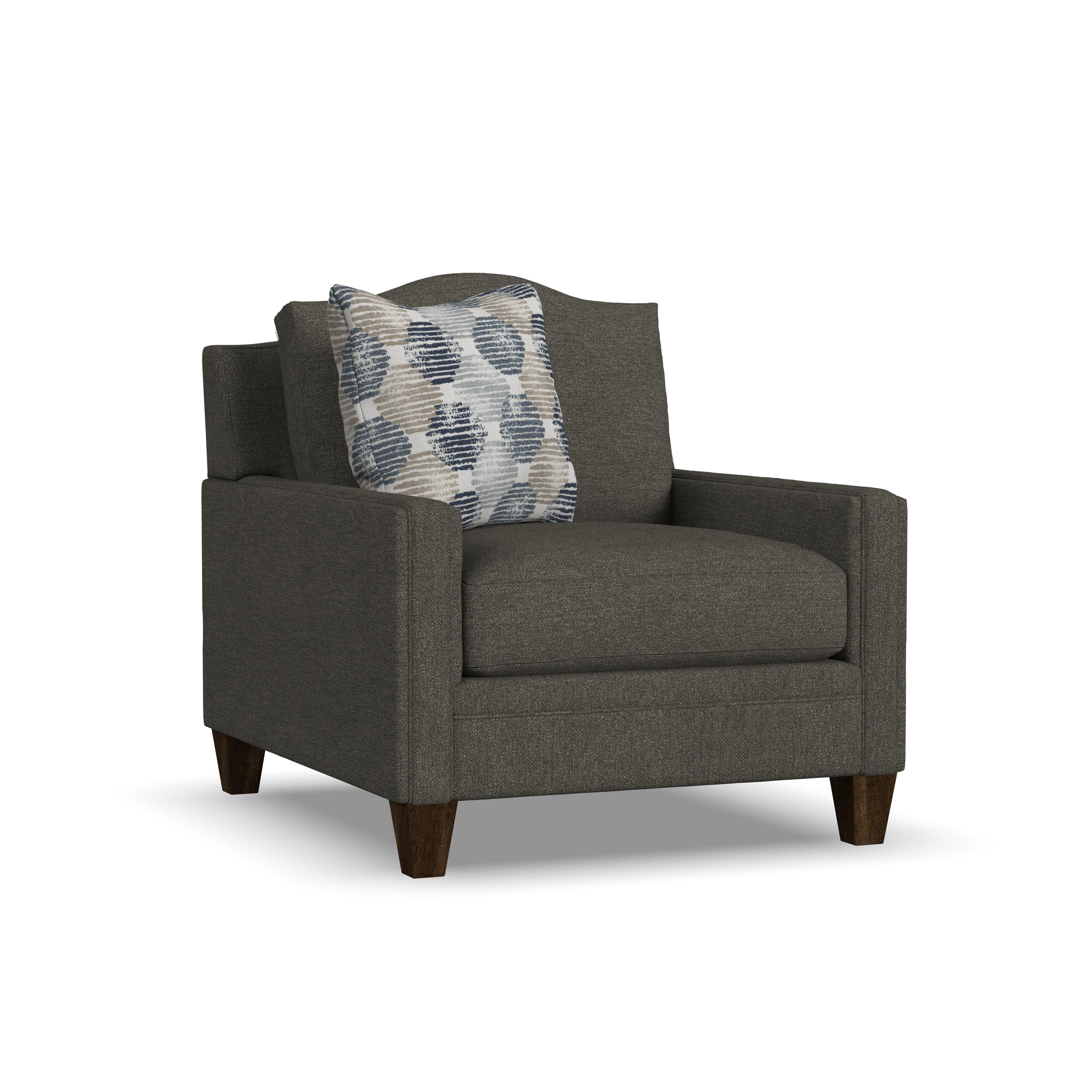 Lottie - Fabric Chair, dark gray