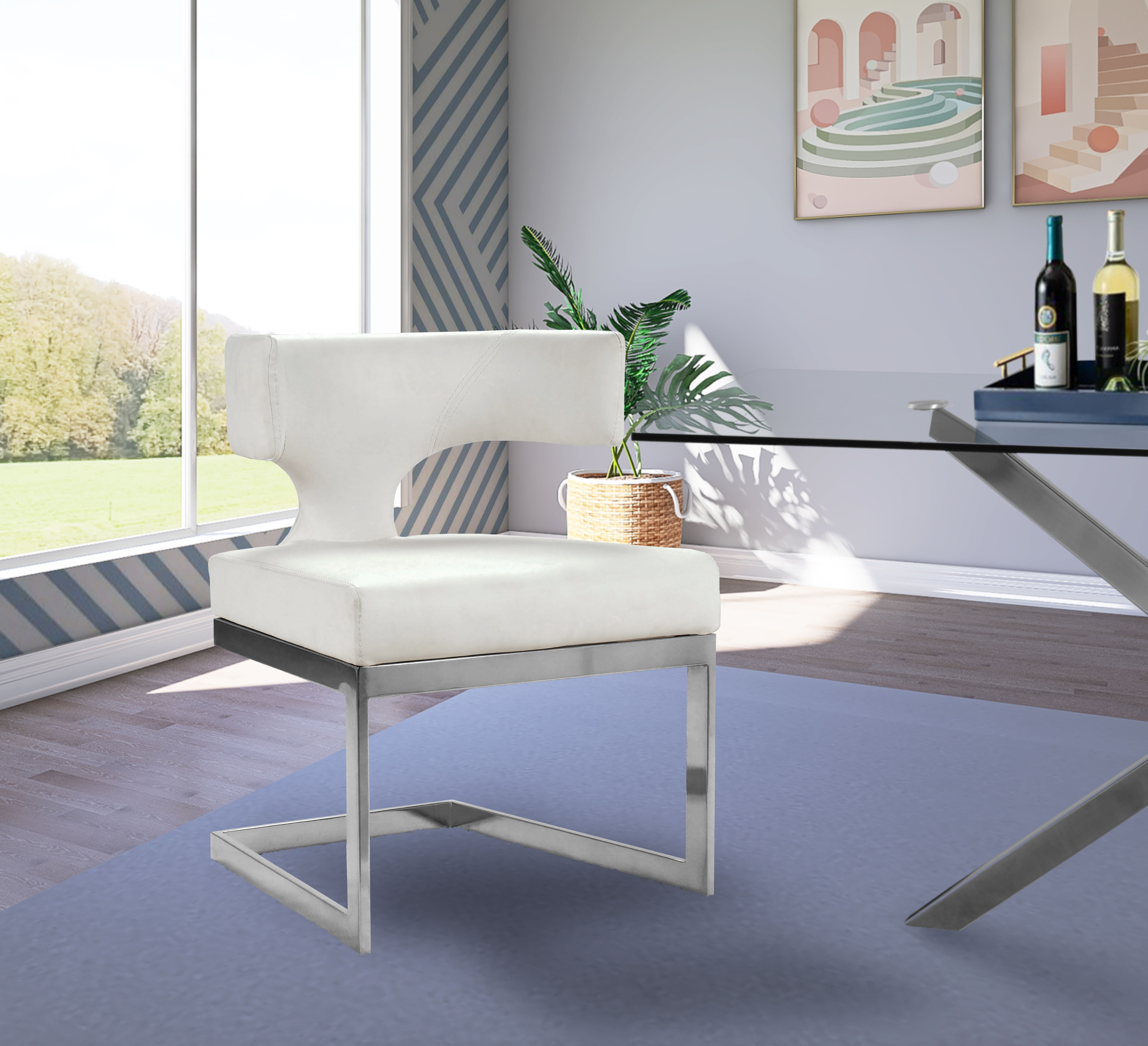 Alexandra - Dining Chair - White
