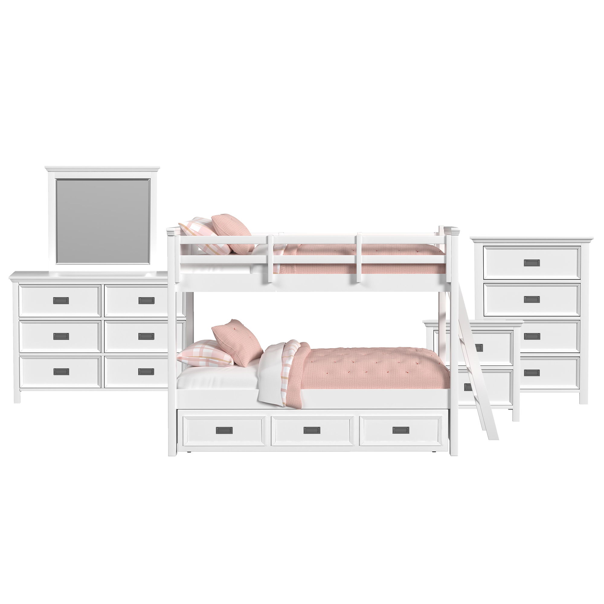 Twin · 5 Pc · Bedroom Set