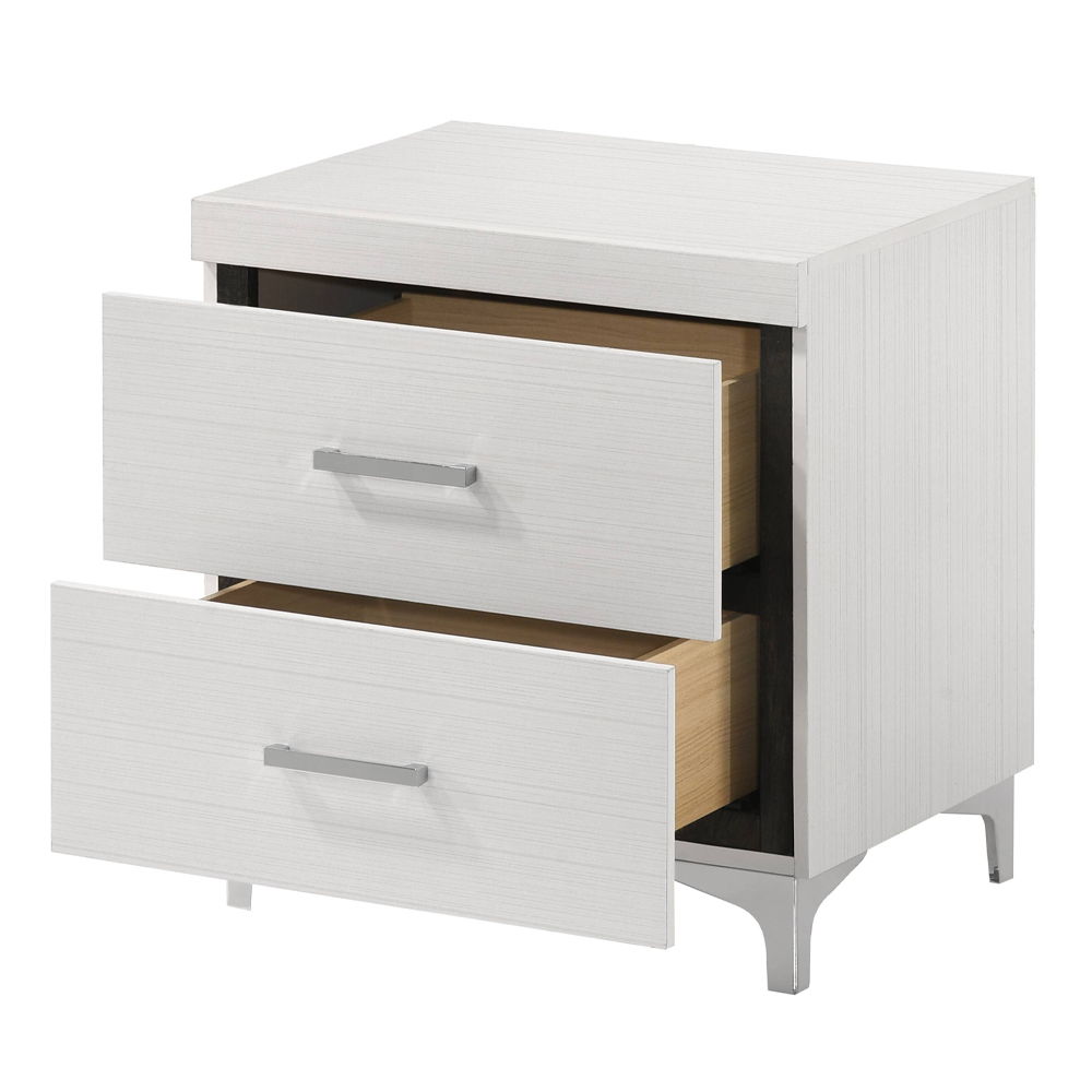 Casilda - Nightstand - White, white, view 4
