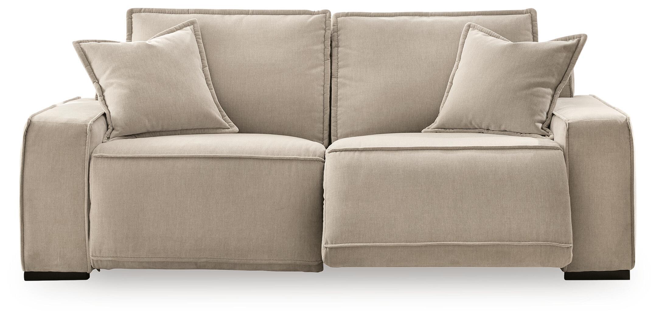 Ashley Furniture Carceri - 2-Piece Power Reclining Sectional Loveseat - Cashmere - Image 5