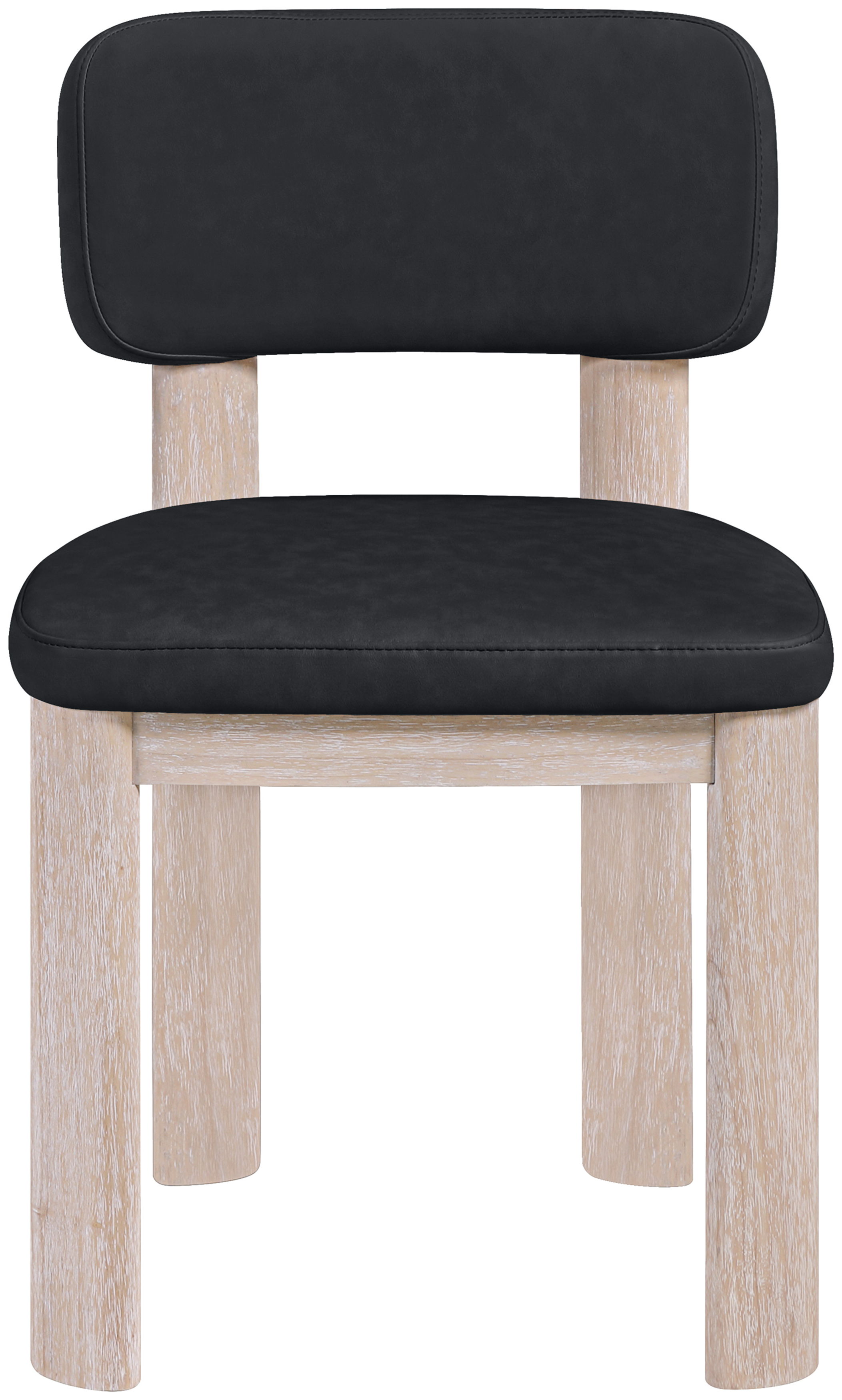 Paloma - Vegan Leather Upholstered Dining Chair (Set of 2) - Black