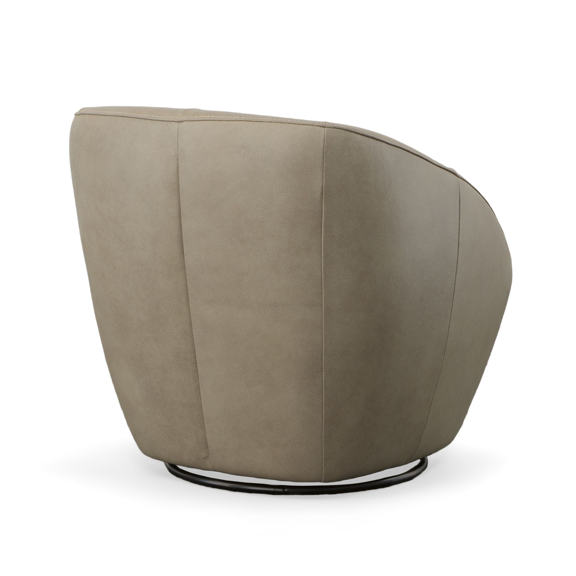 Wade - Swivel Chair - Shitake, beige, view 4