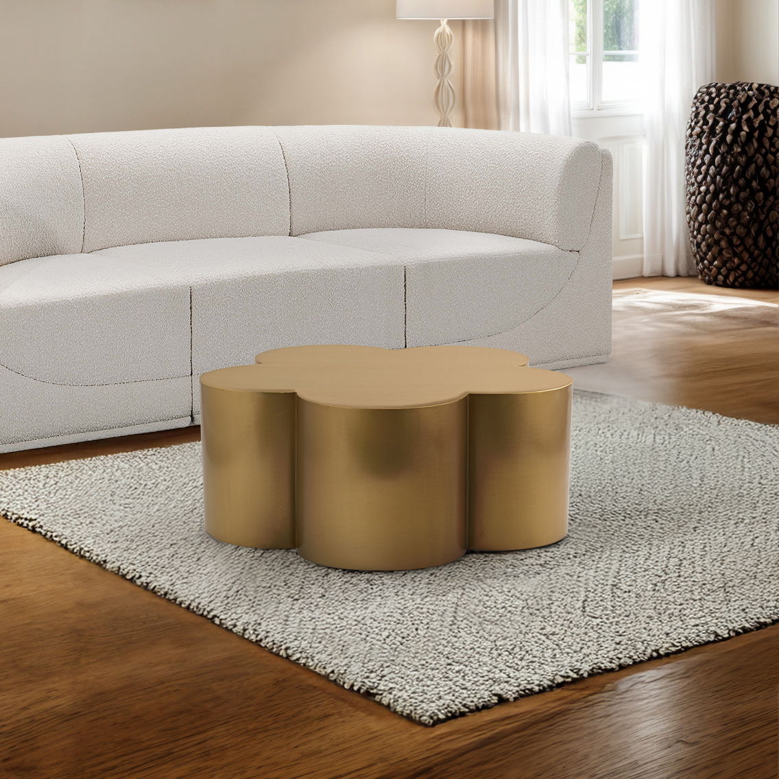 Lucky - Iron Coffee Table - Gold