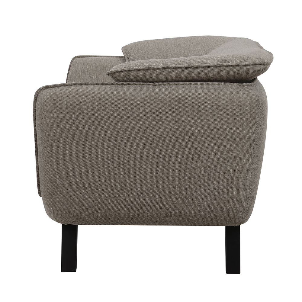 Nayeli - Sofa - Brown Linen, light brown, view 3