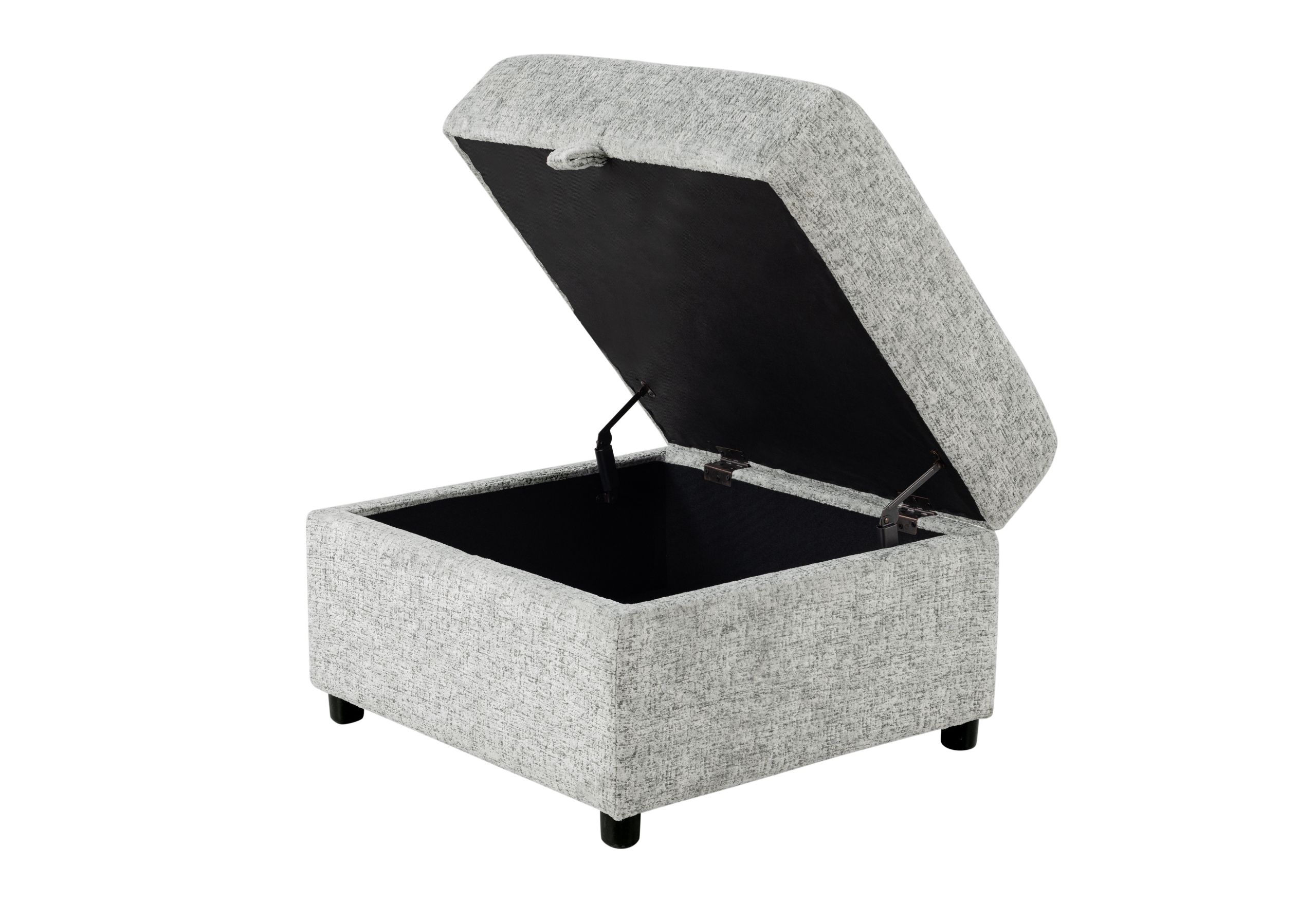 U9401 - Ottoman With Storage - Nickel