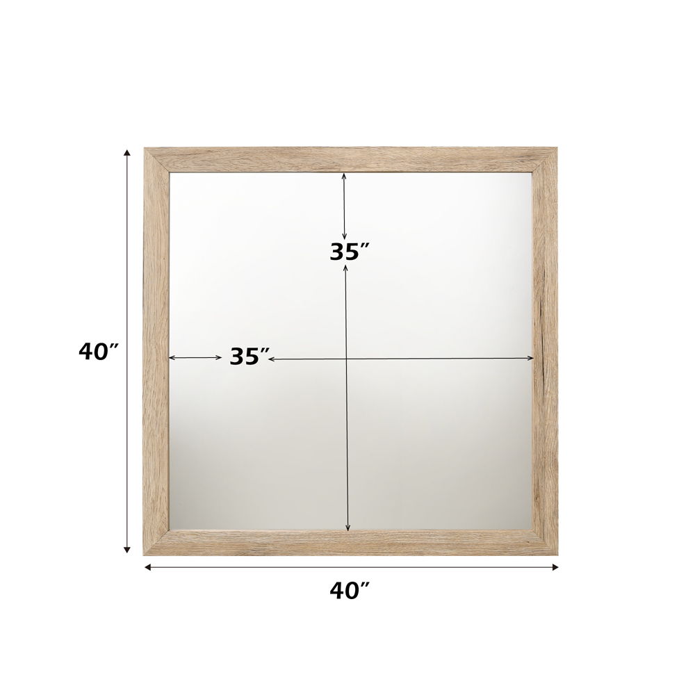 Miquell - Mirror - Natural, beige, view 3