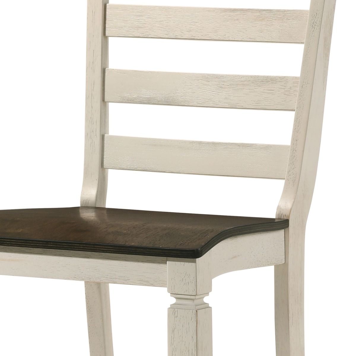 Tasnim - Counter Height Chair (Set of 2) - Oak & Antique White, white, view 6