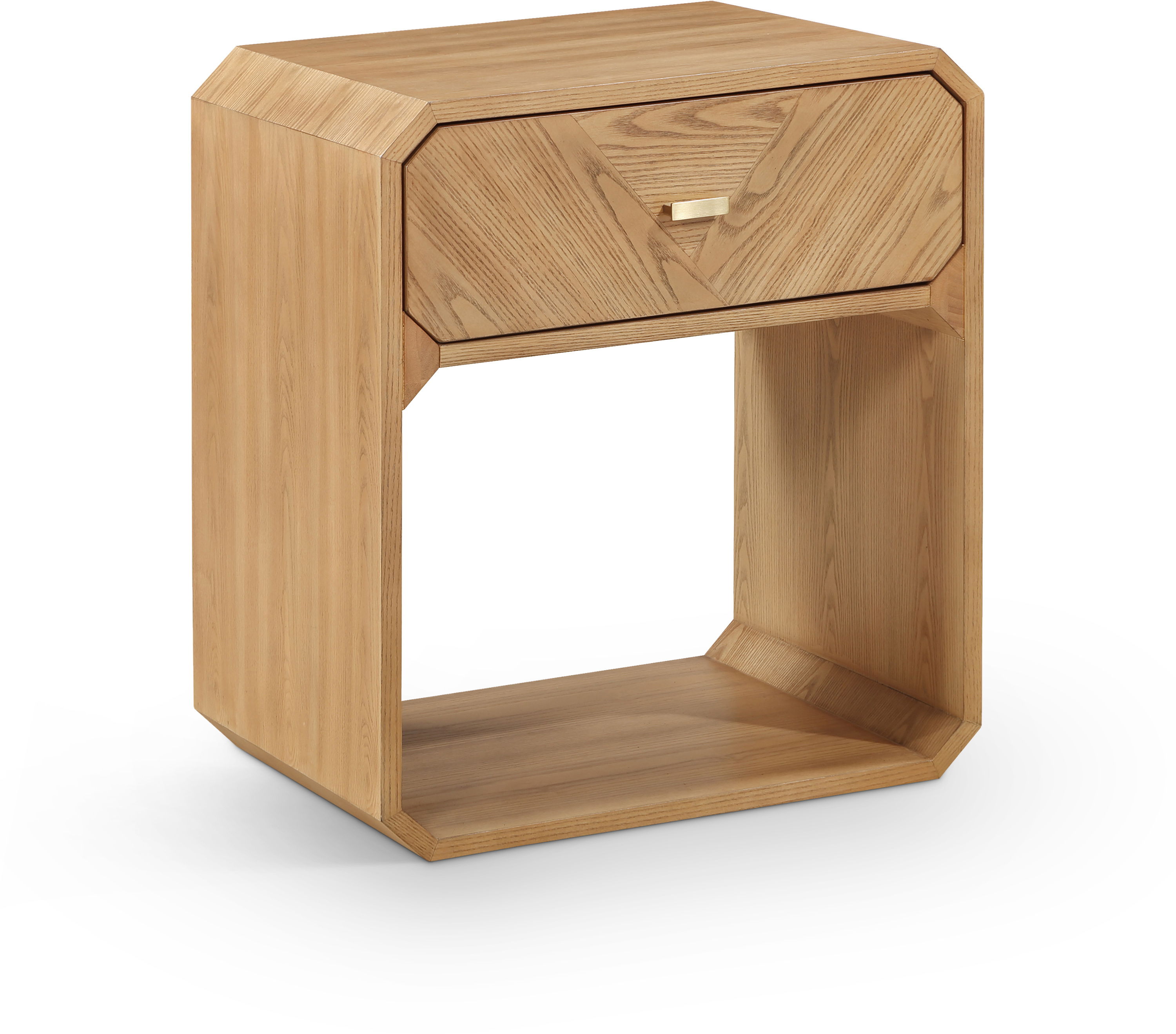 Parker - Ash Veneer Nightstand - Natural