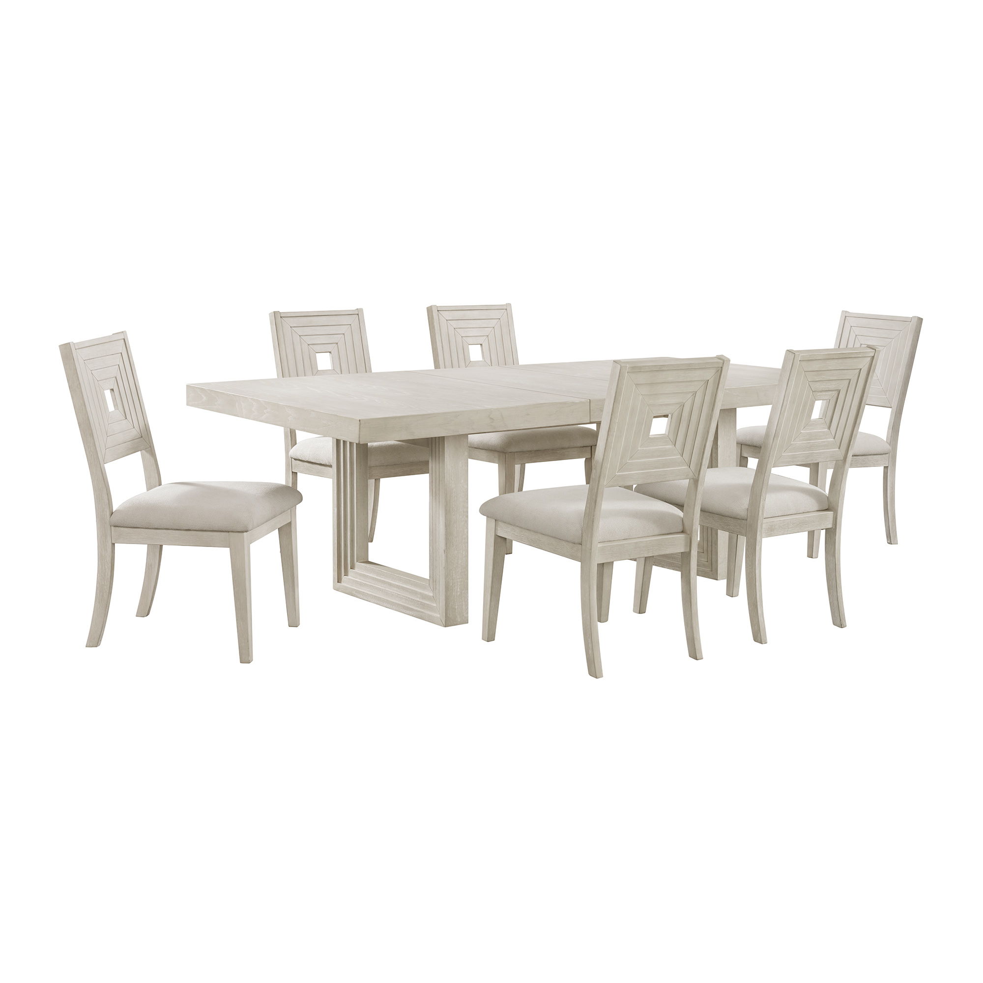 7 Pc · Table And Six Chairs