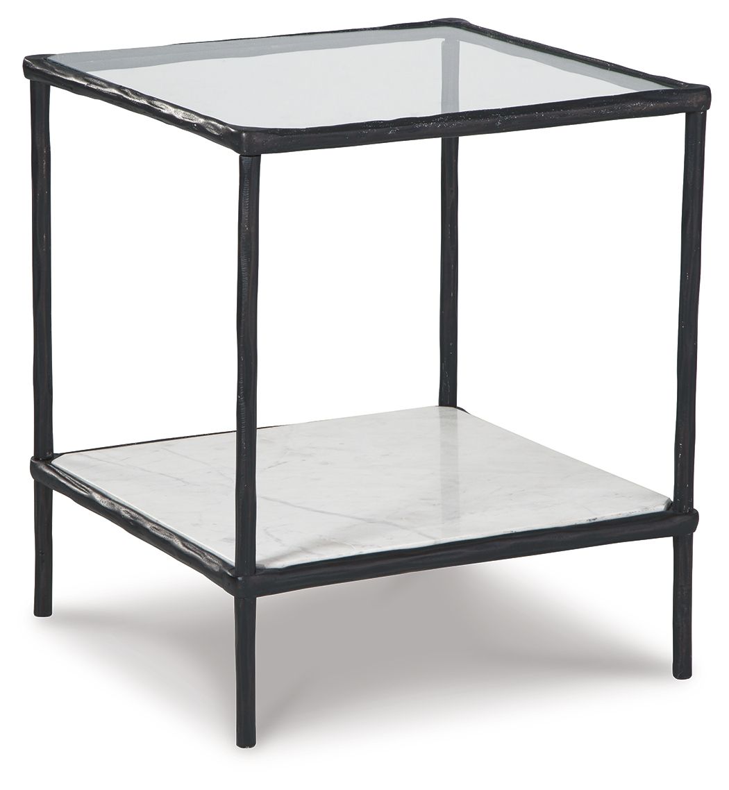 Ryandale - Accent Table - Antique Black