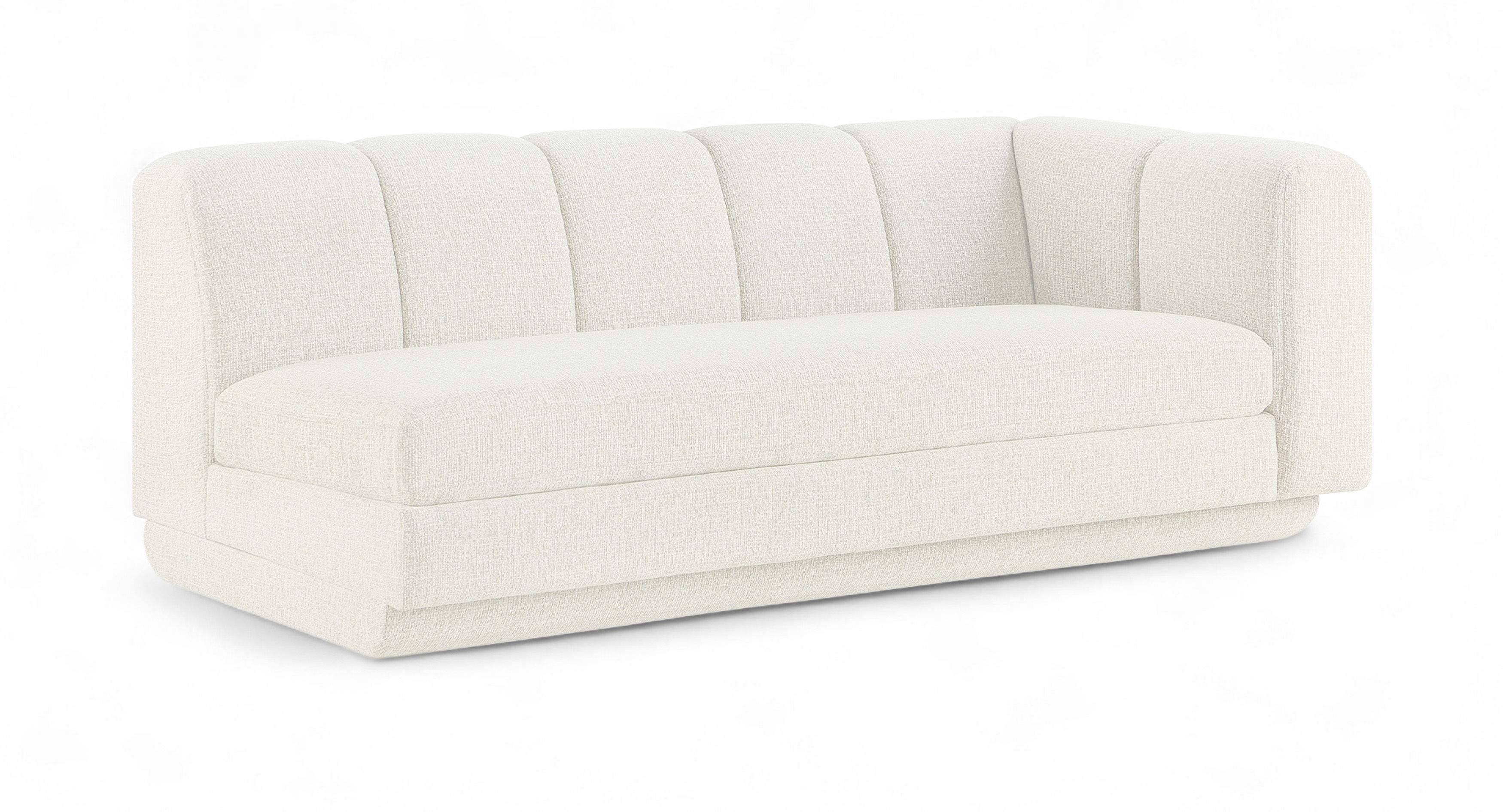 Fabric Upholstered Right Arm Sofa