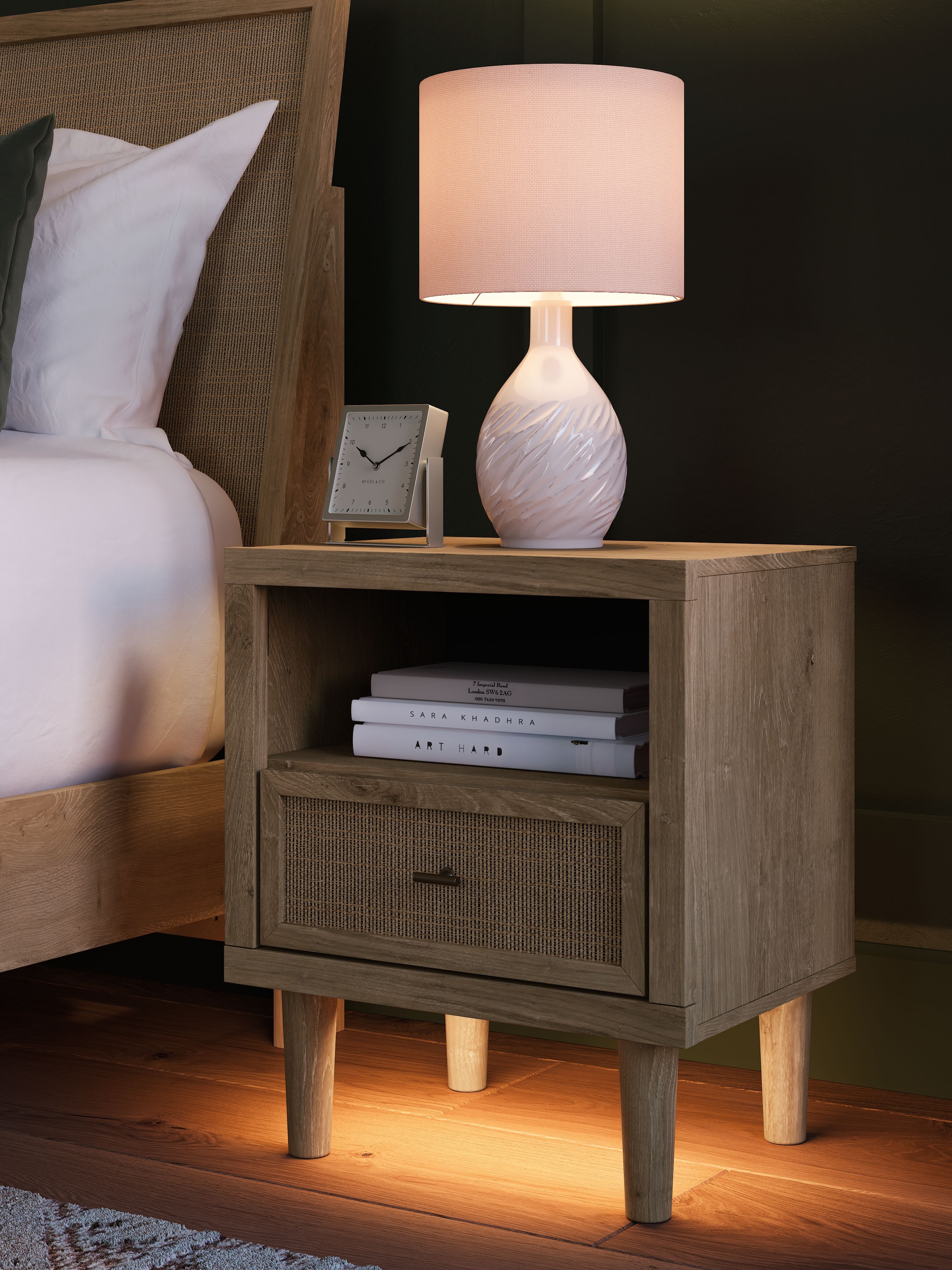 Ashley Furniture Cielden - One Drawer Night Stand - Two-Tone - Image 11