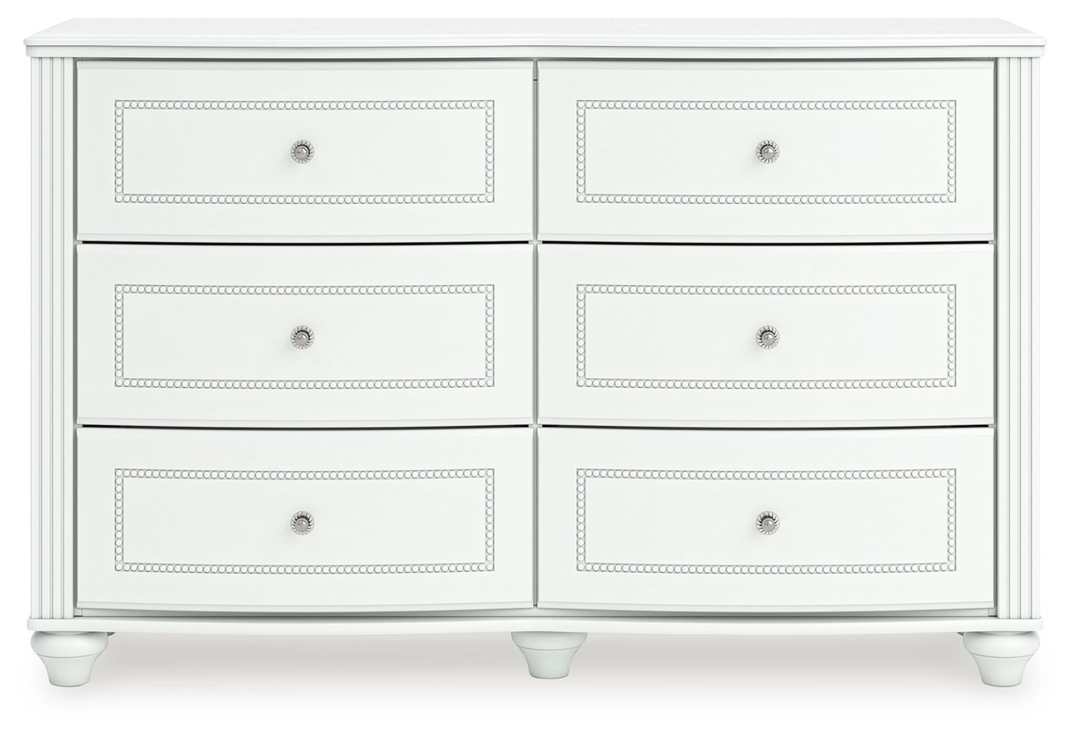 Ashley Furniture Kozlani - Six Drawer Dresser - White - Image 4