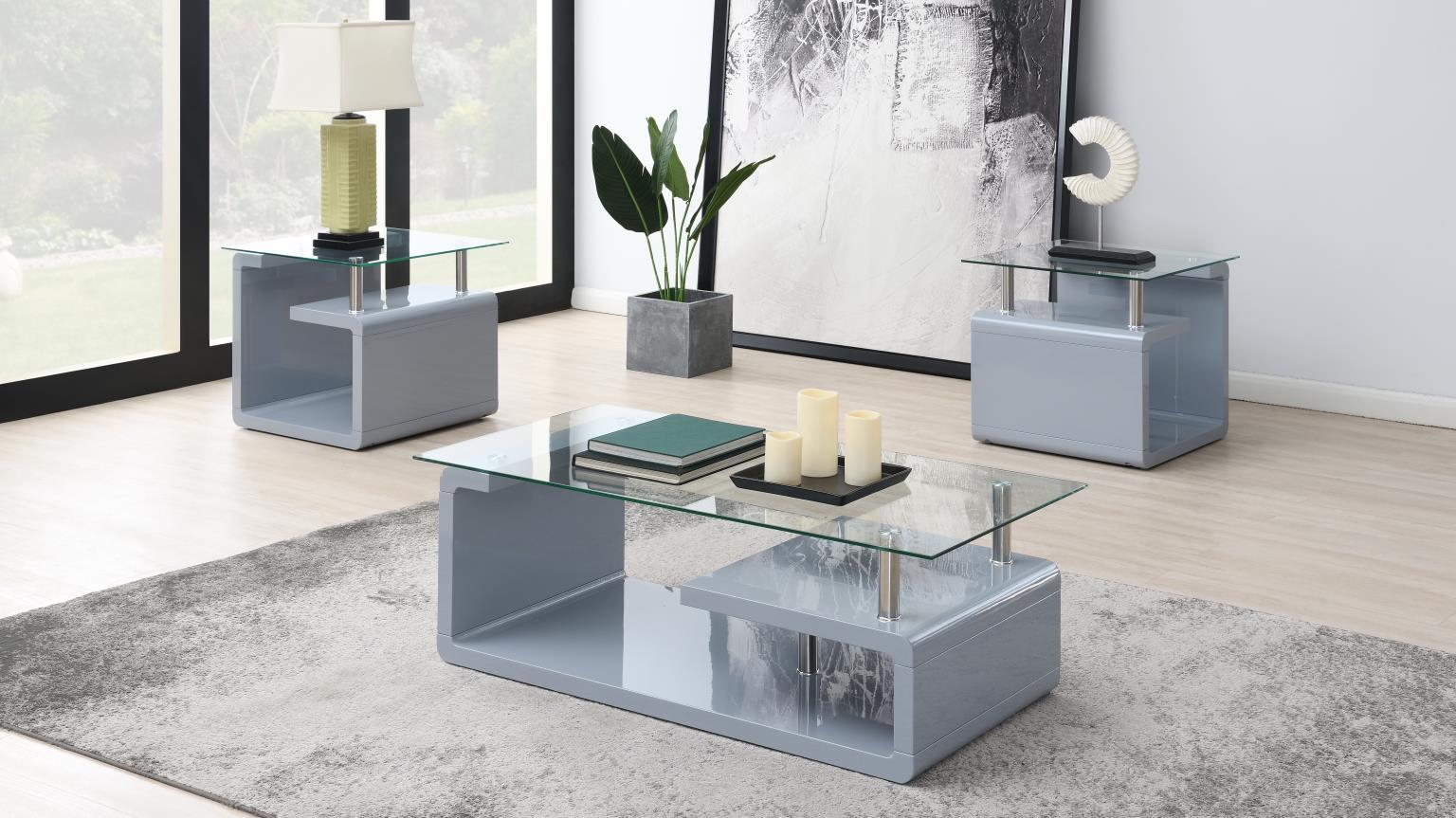 T308 - Coffee Table - Gray