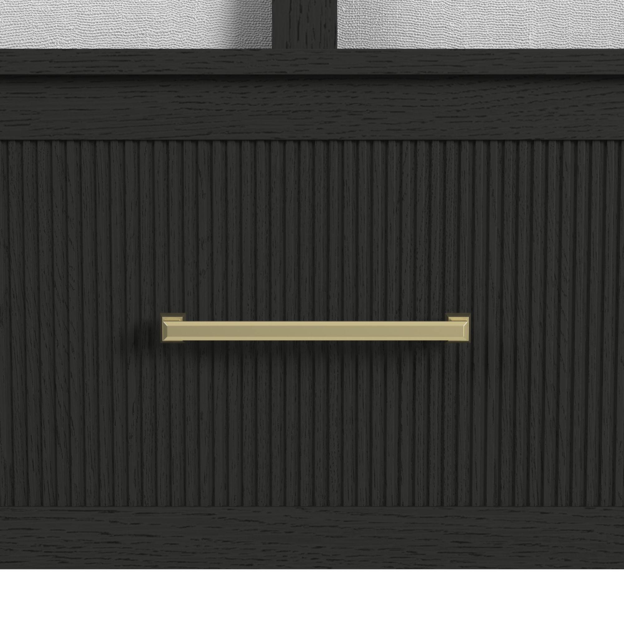 Ridgemont - Twin Storage Bed - Black With Grain