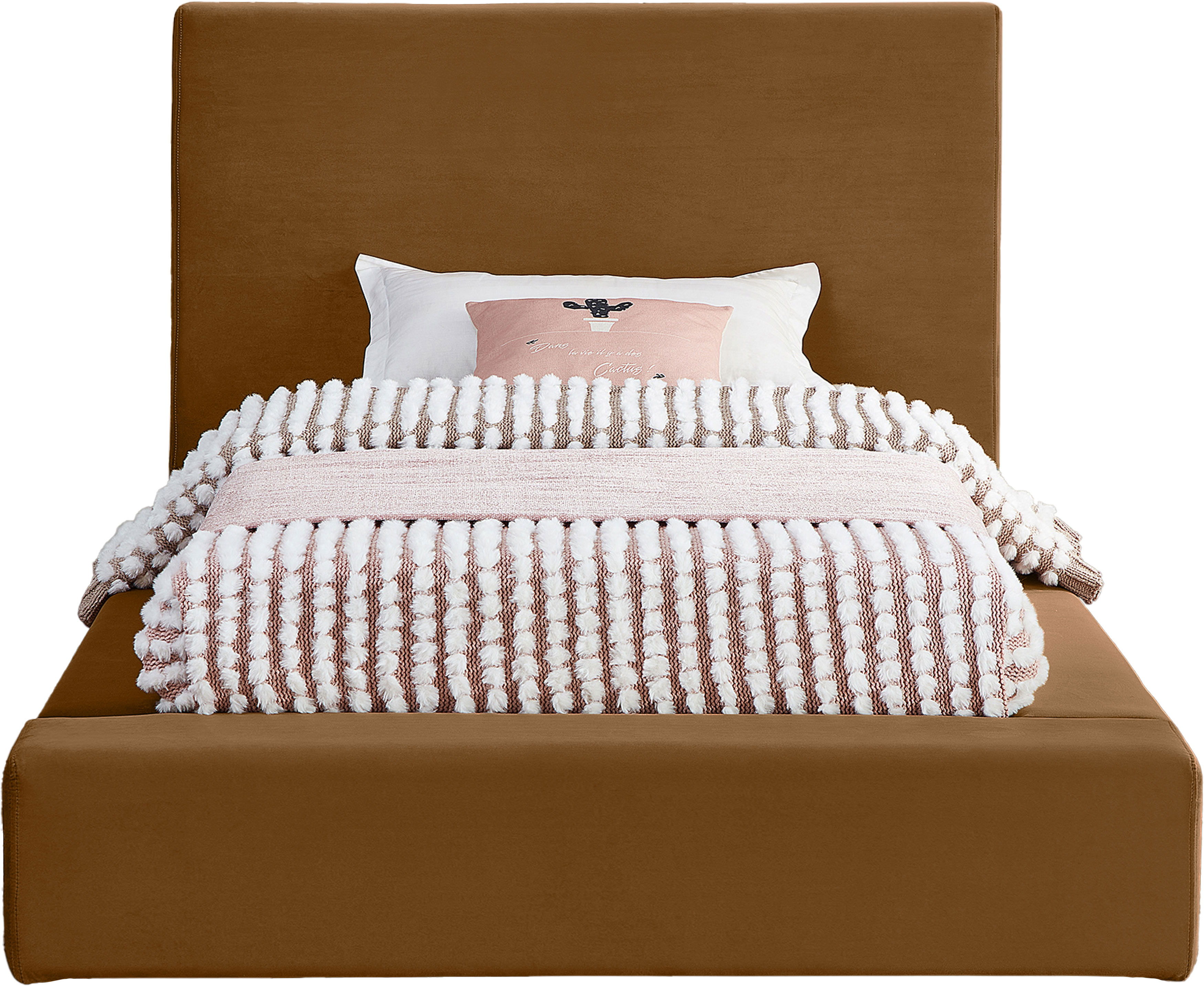Dorian - Twin Bed - Saddle