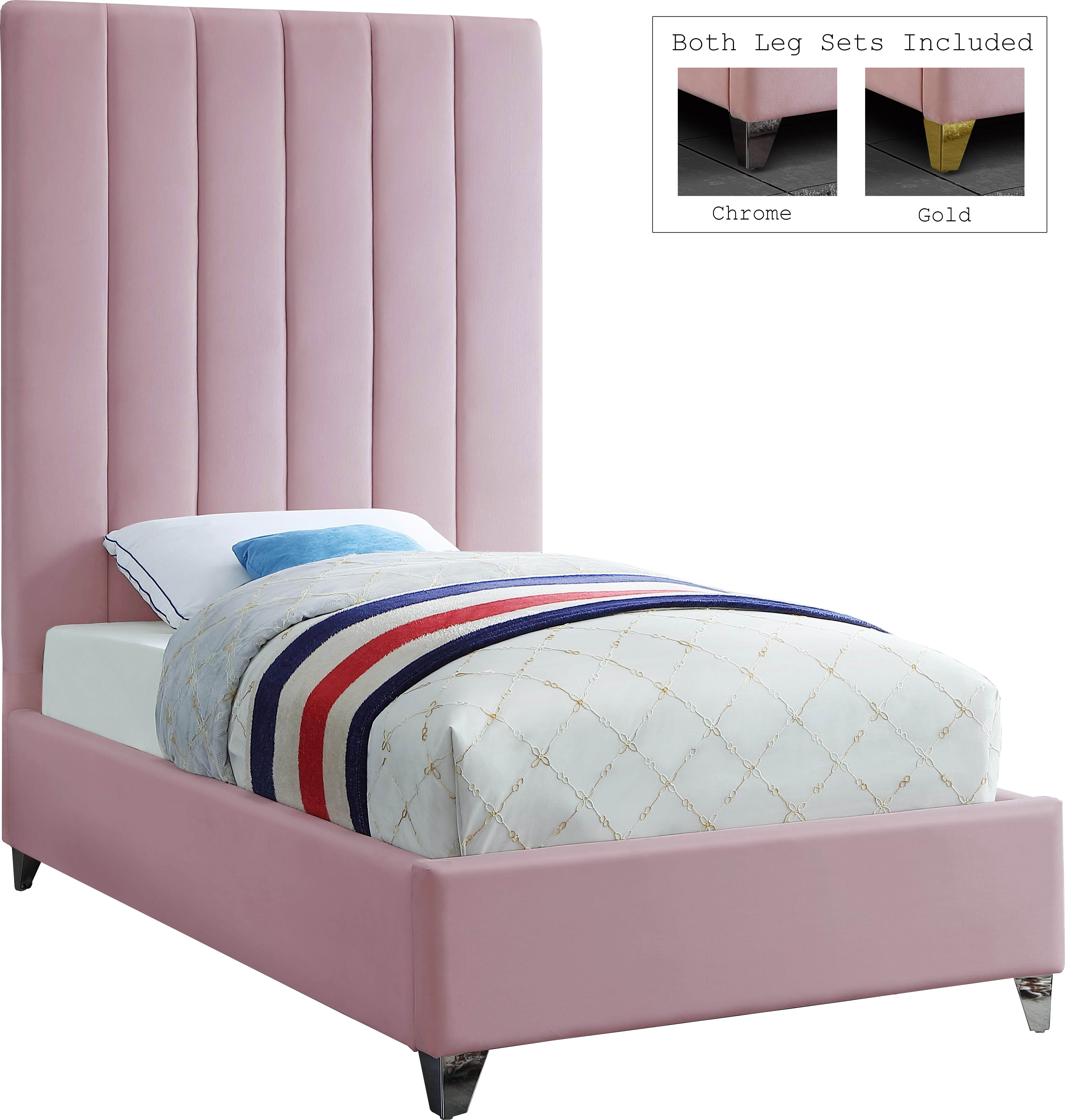 Via - Twin Bed - Pink