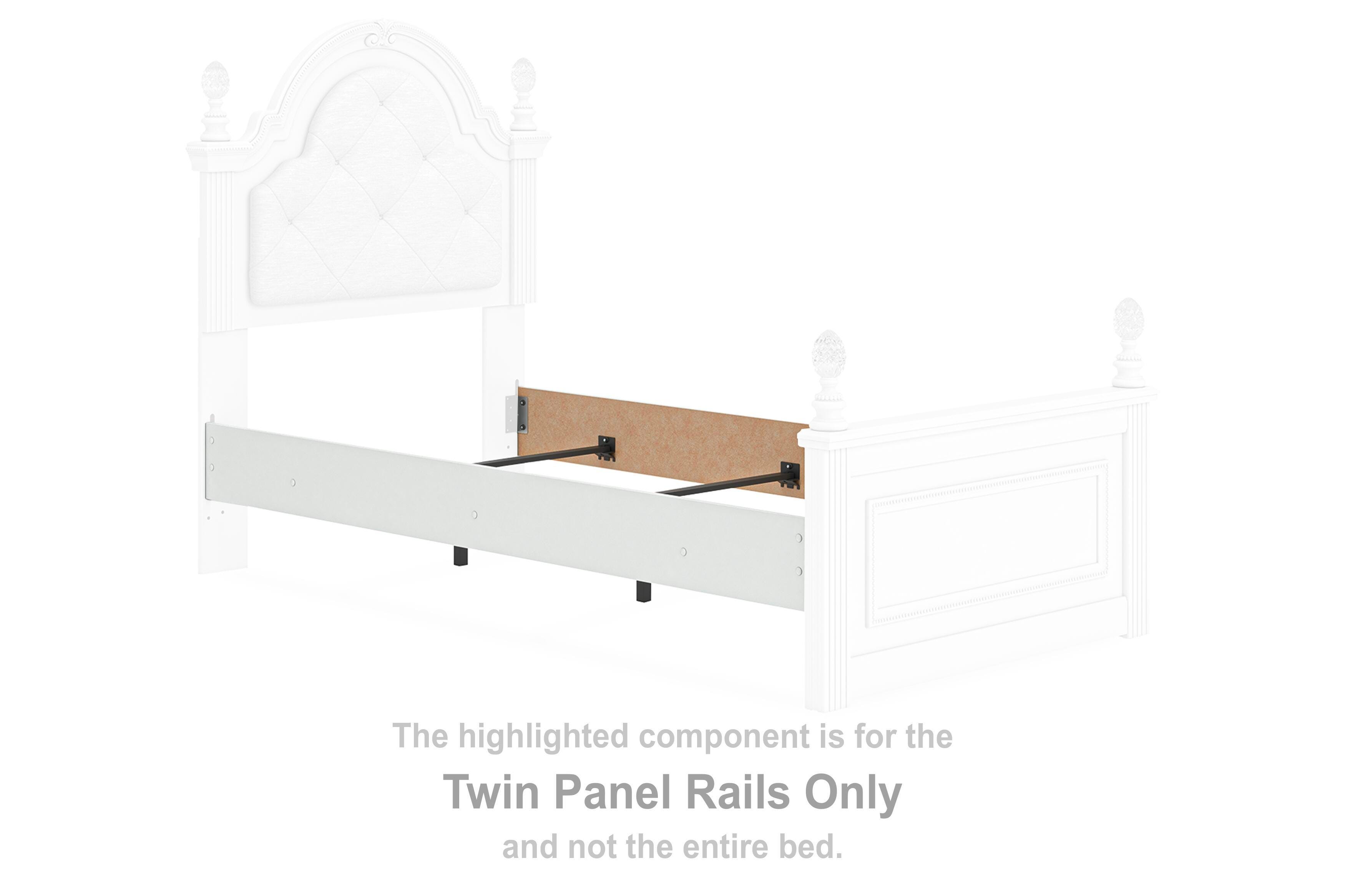 Kozlani – Twin Panel Rails – White