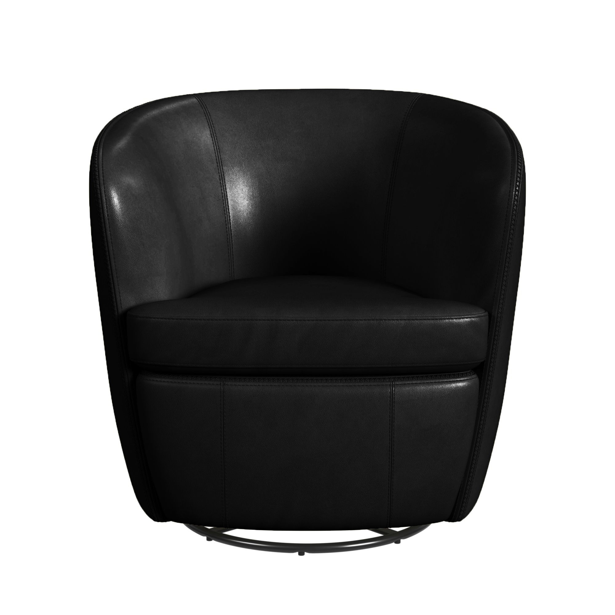 Vito - Swivel Chair - Pebble Black