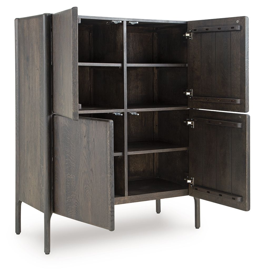 Ashley Furniture Orsonal - Accent Cabinet - Espresso Brown - Image 3