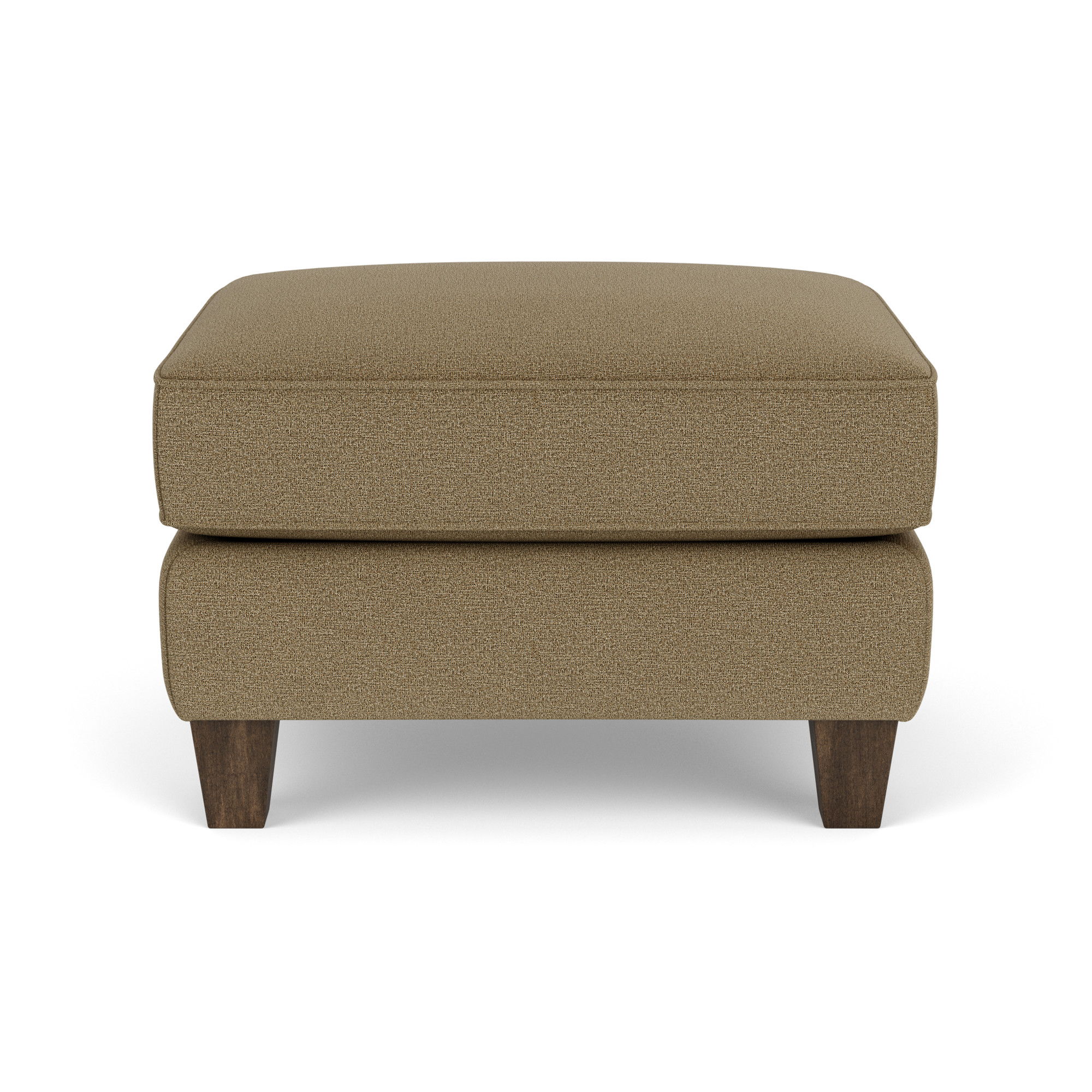 Libby - Fabric Ottoman, light brown, view 6