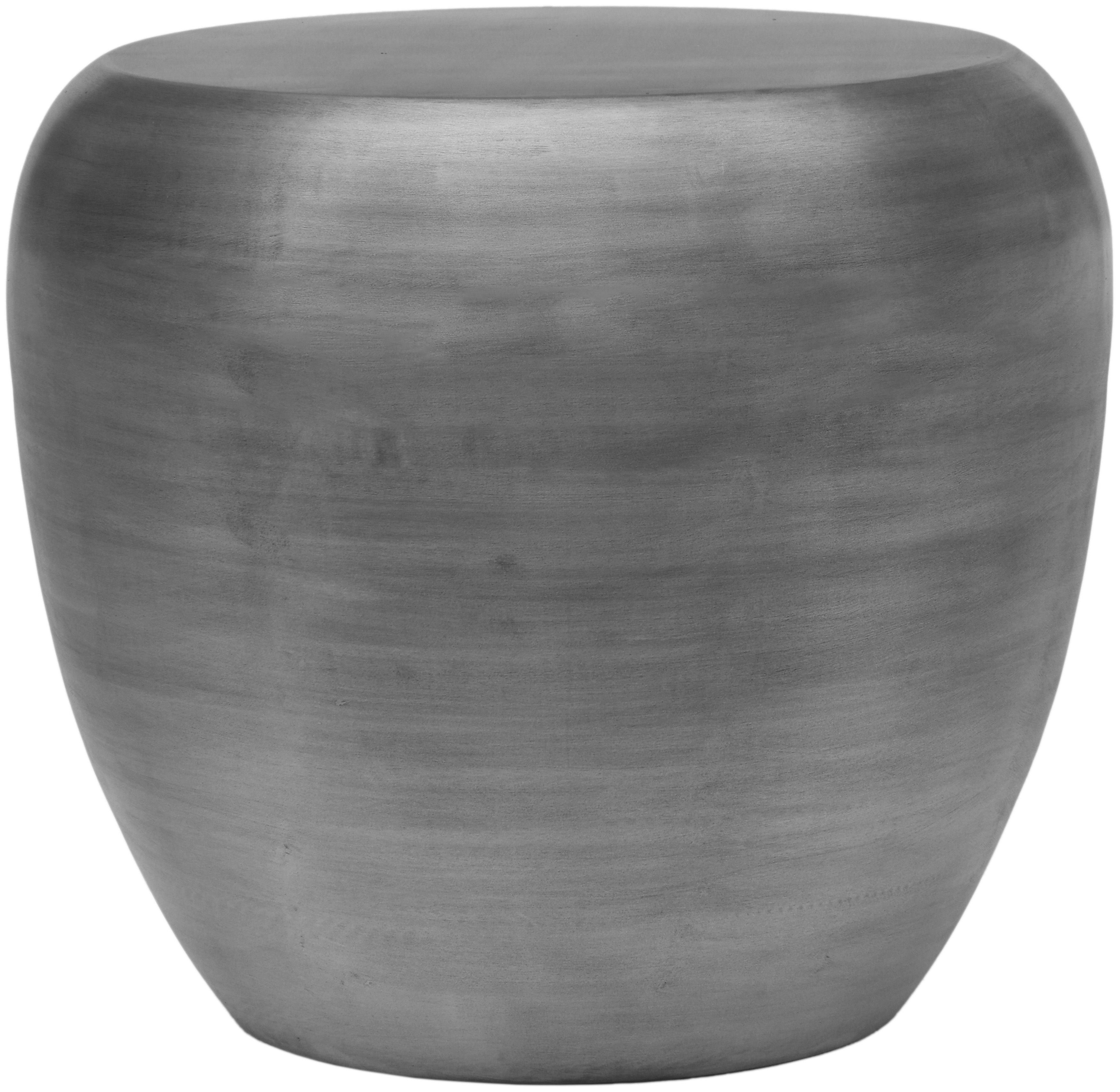 Capsule - Aluminum End Table - Silver