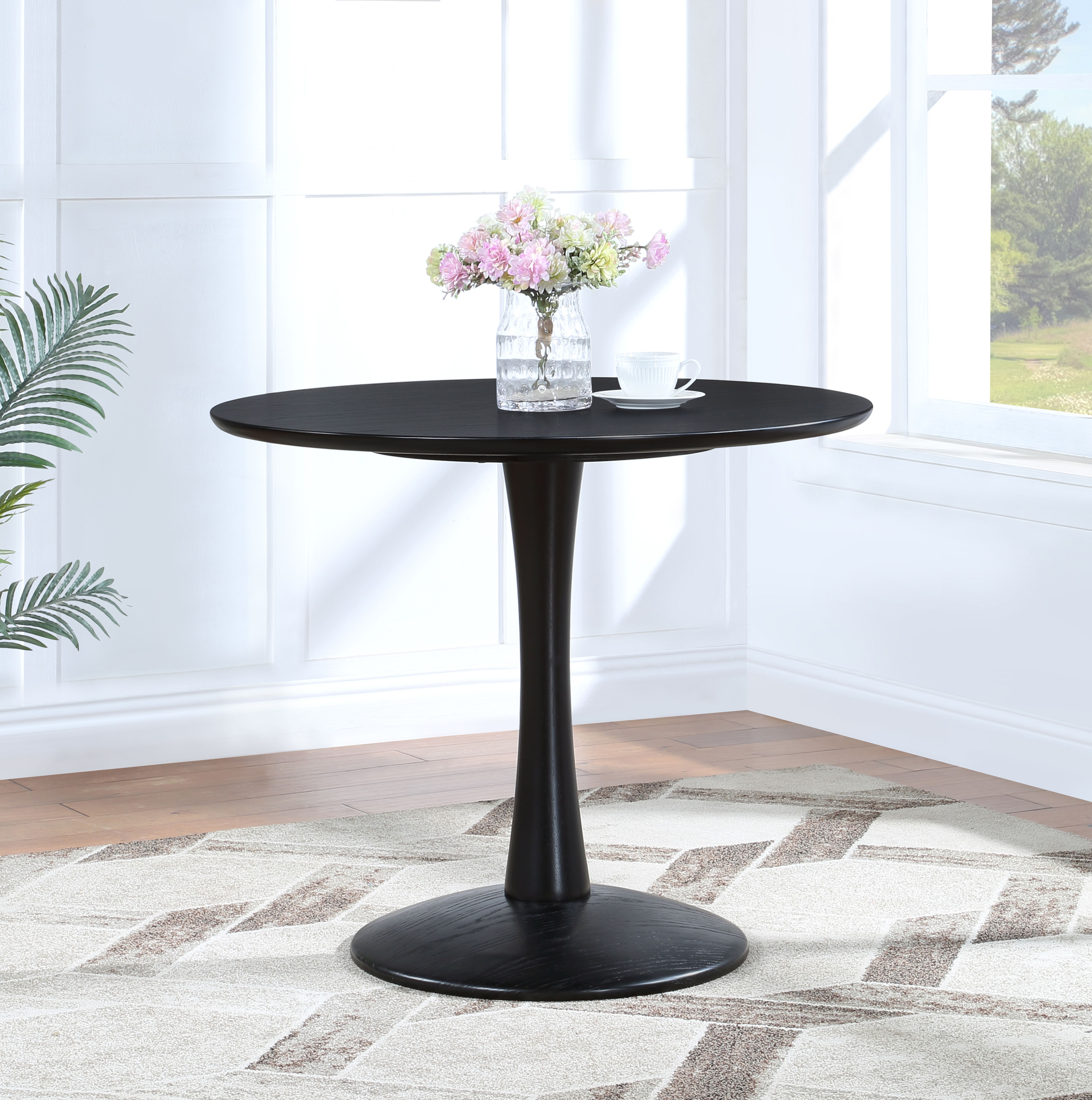 Holly - 36" Dining Table - Black