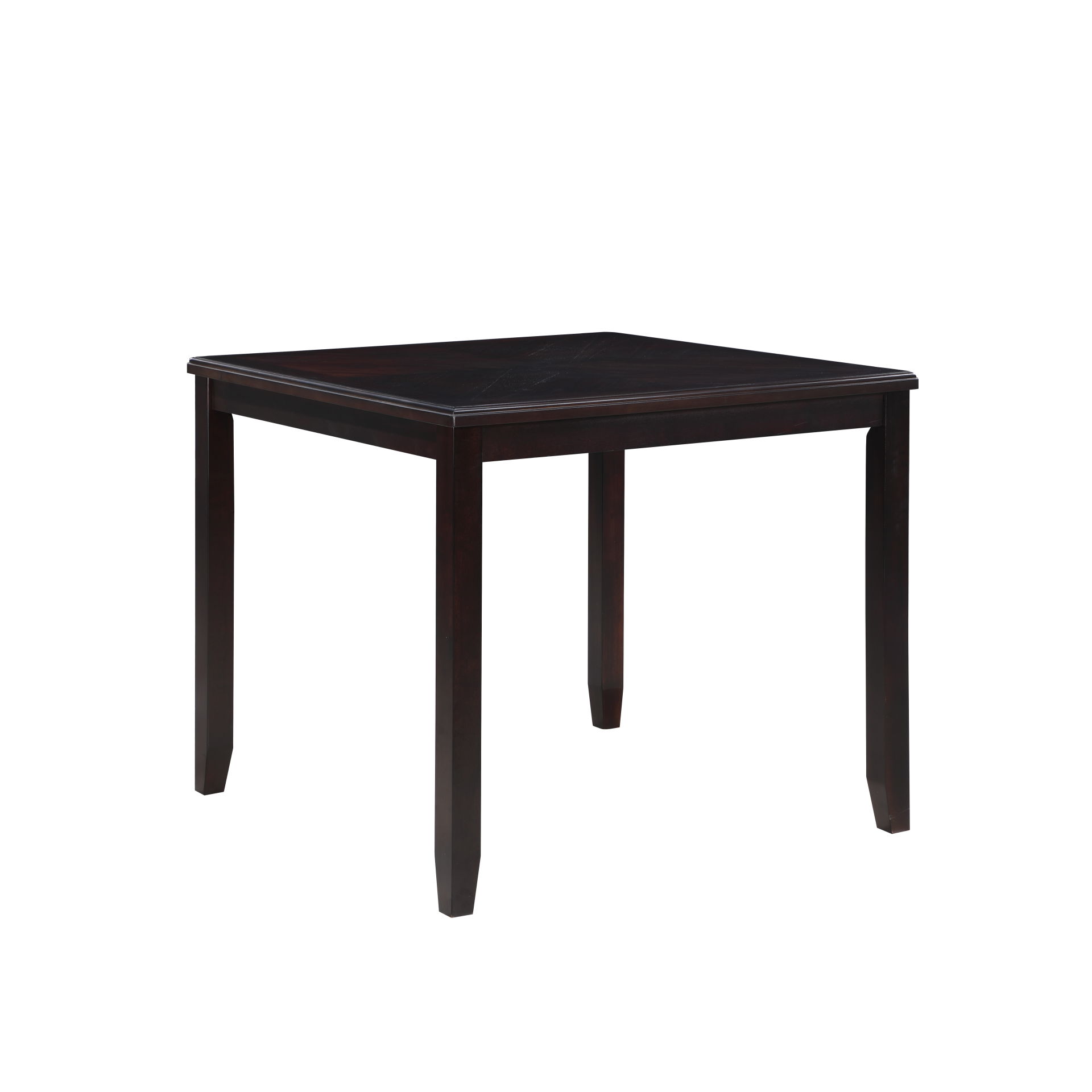 Gia - 5 Piece Square Counter Dining Set (Table & 4 Chairs) - Black