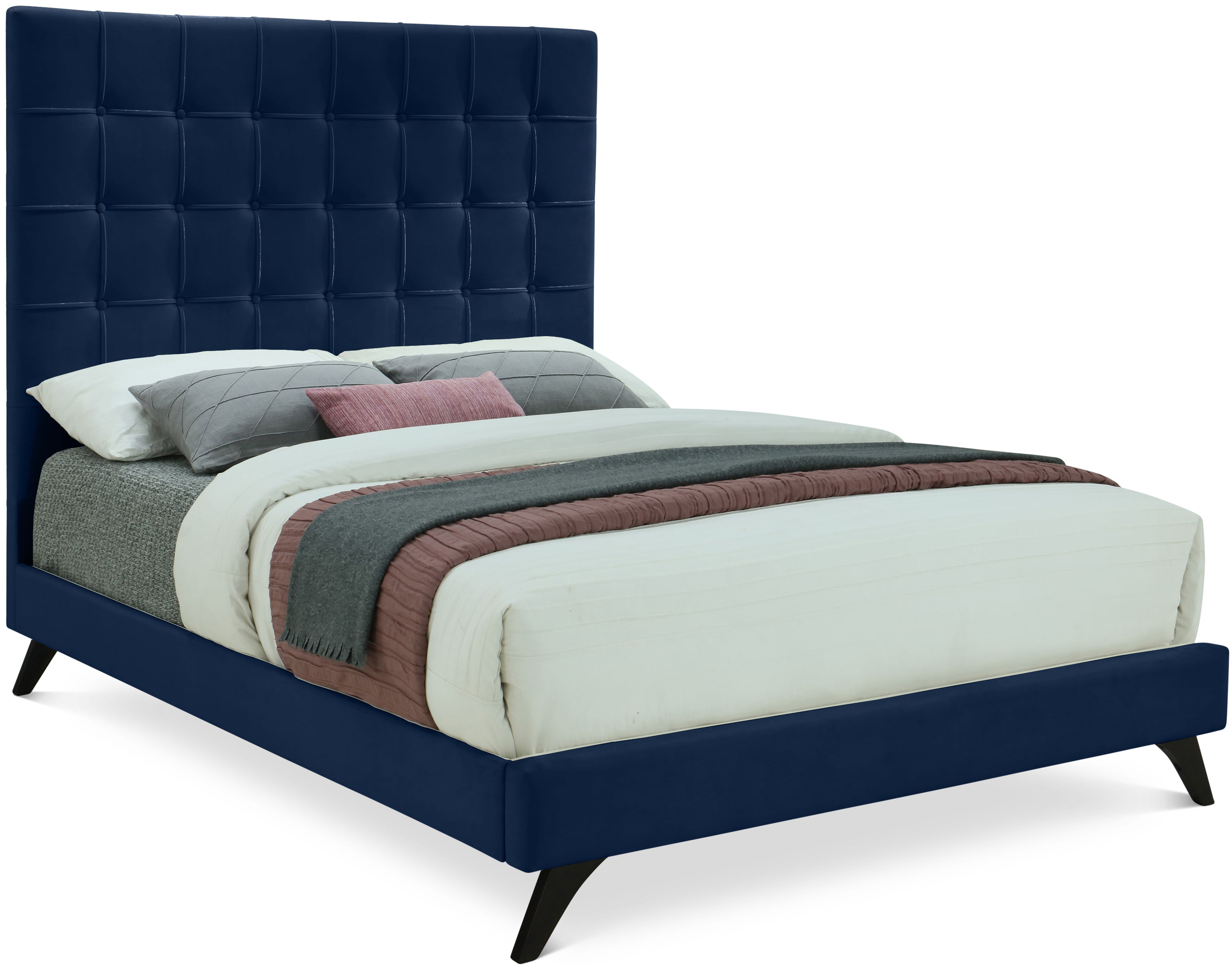 Elly - Full Bed - Navy