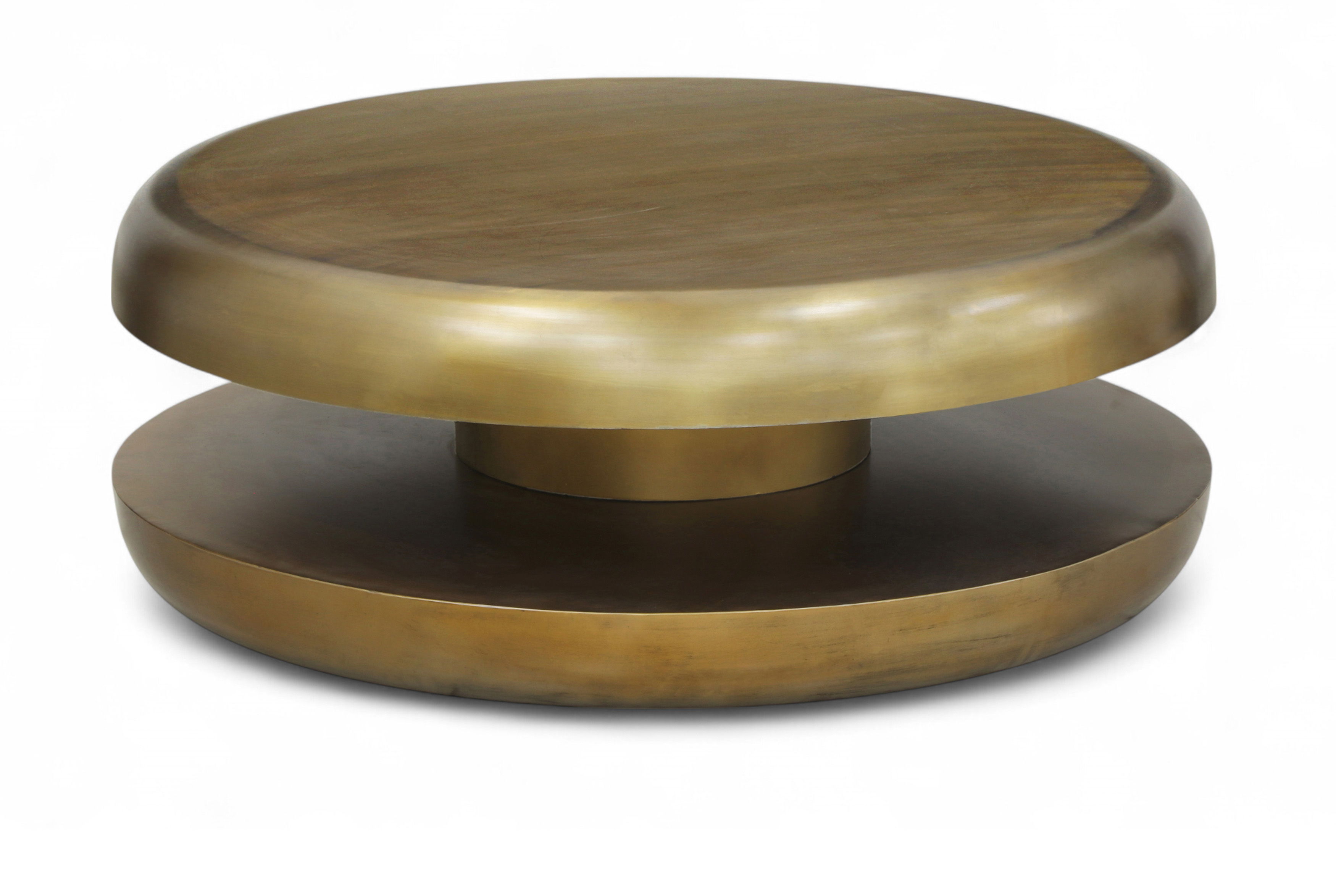 Jamison - Iron Coffee Table - Gold