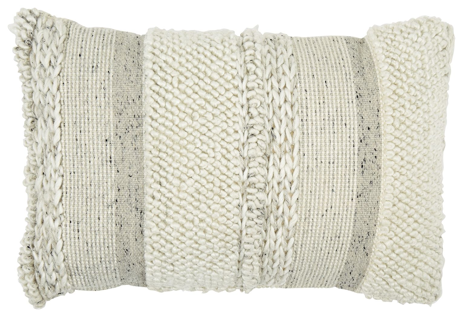 Standon - Pillow - Gray / White