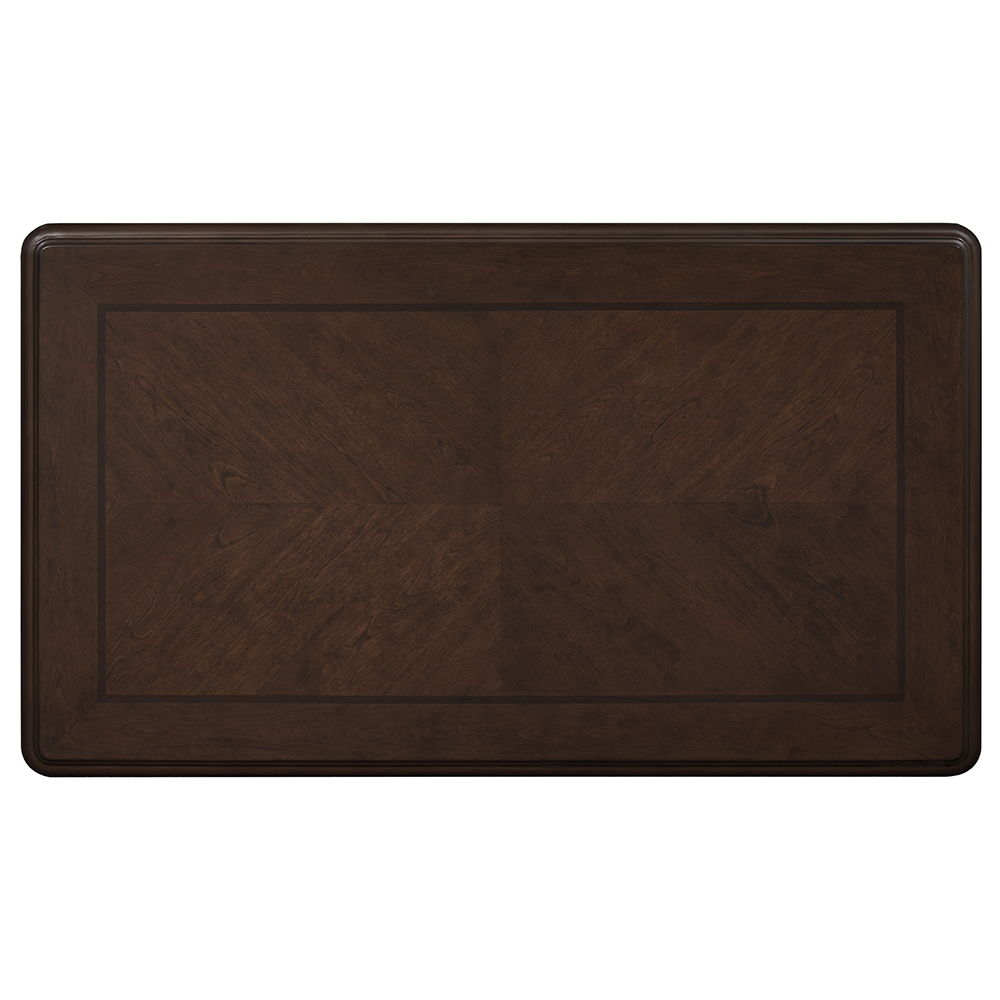 Pierce - Coffee Table - Cherry, dark brown, view 2