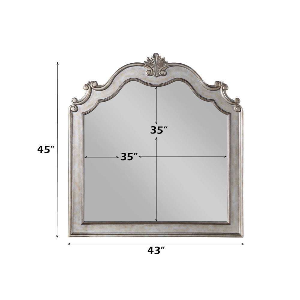 Esteban - Mirror - Antique Champagne, beige, view 3
