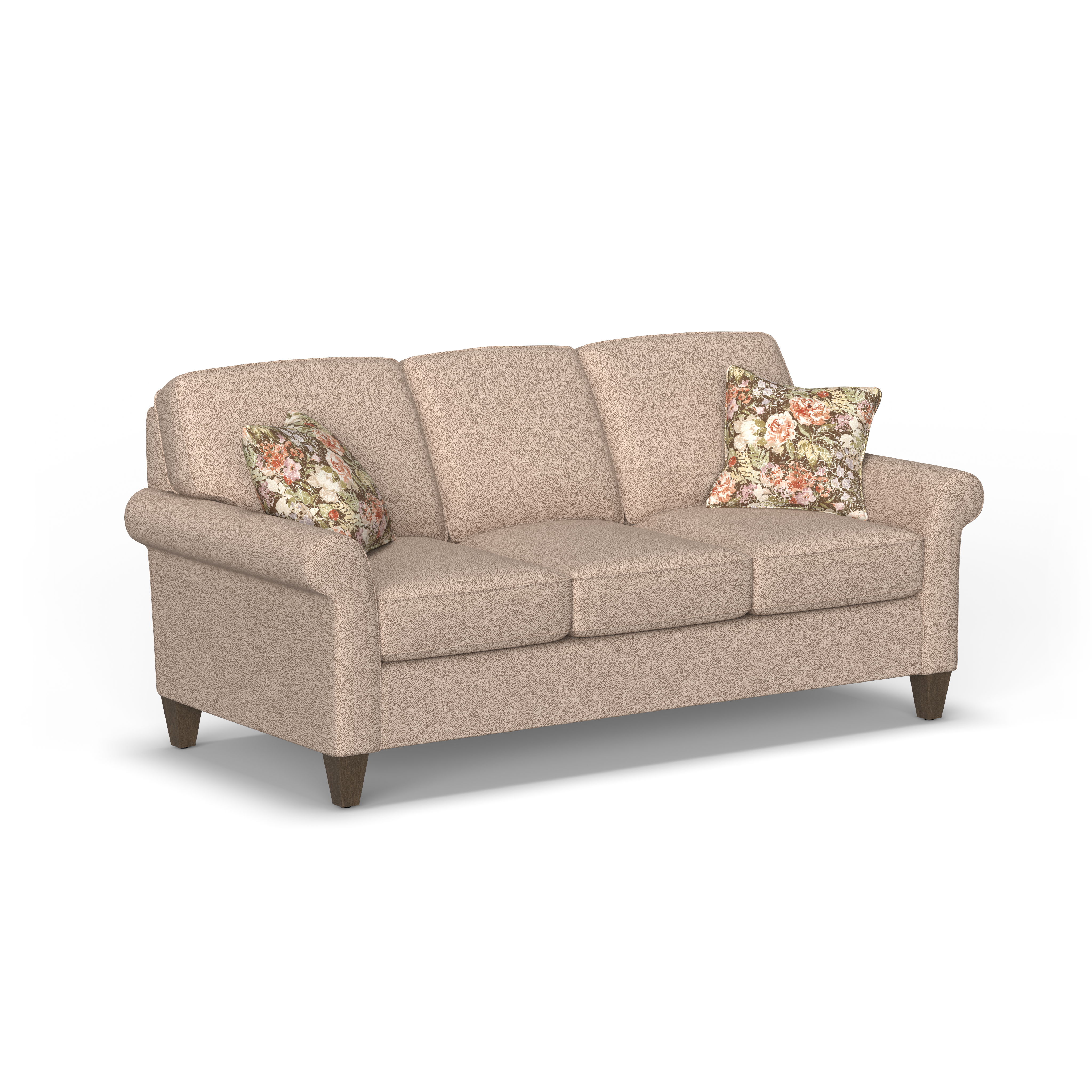 Westside - Fabric Sofa, Accent Pillows Included, gray, view 4