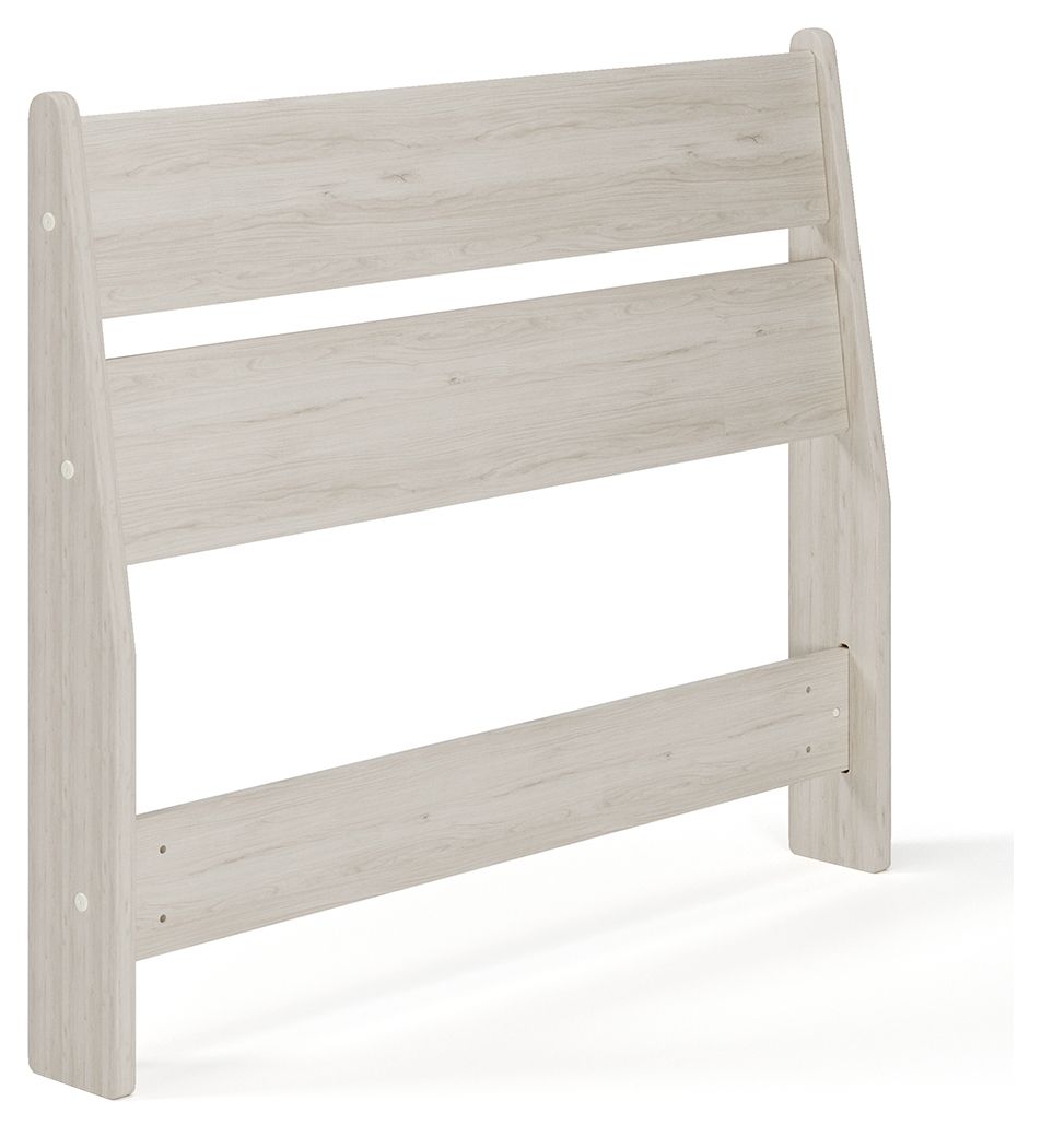 Socalle – Twin Panel Headboard – Light Natural