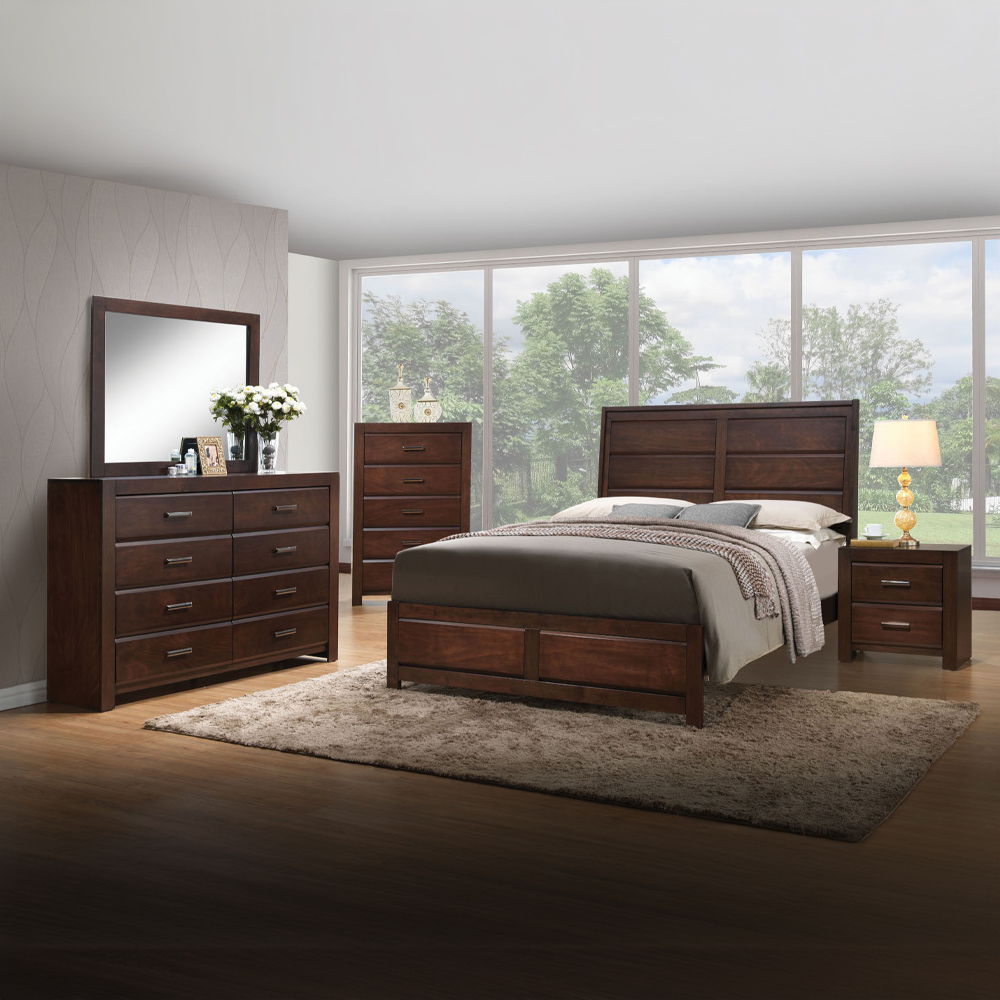 Oberreit - Mirror - Walnut, dark brown, view 3