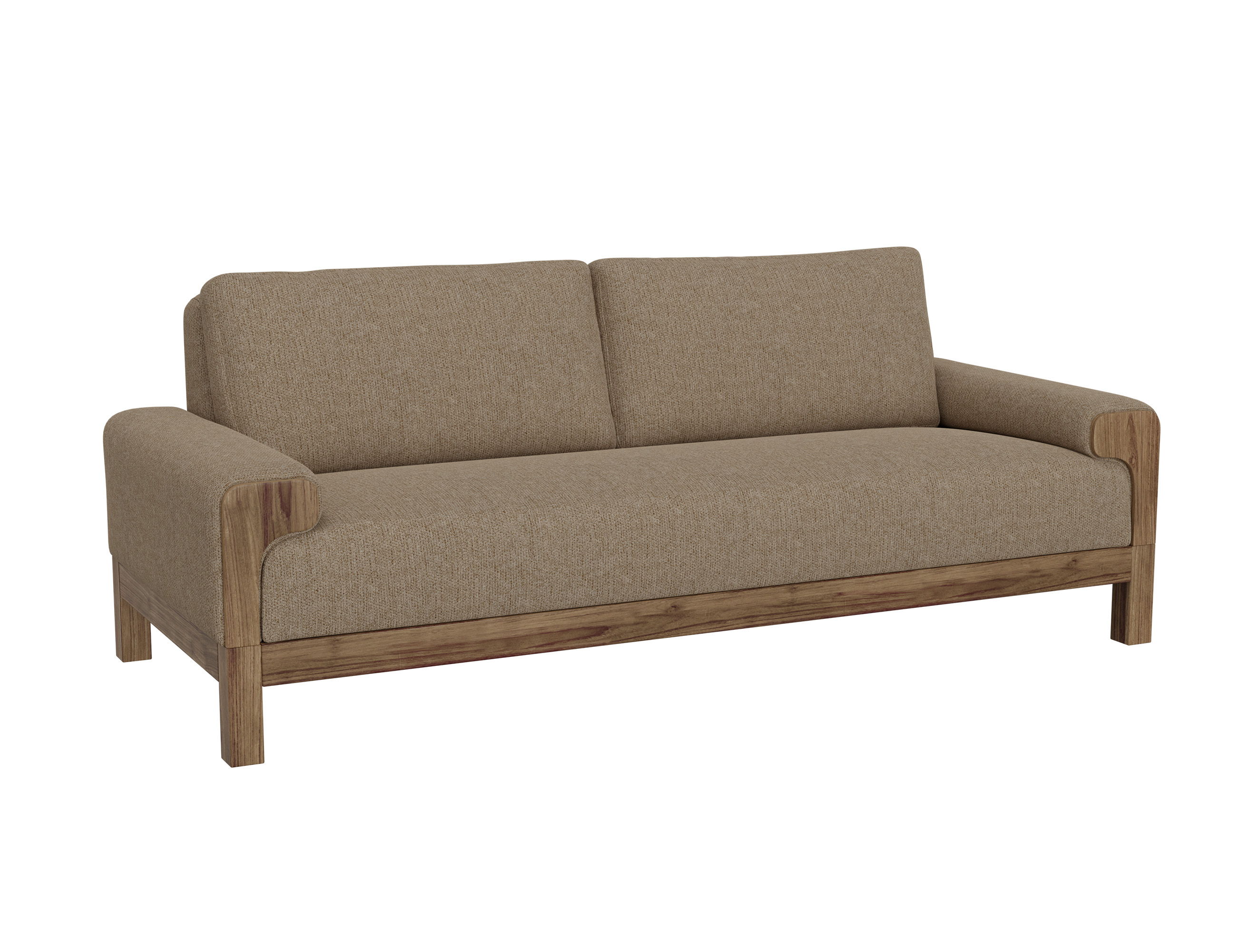 International Furniture Direct Sedona - Sofa - Brown Camel