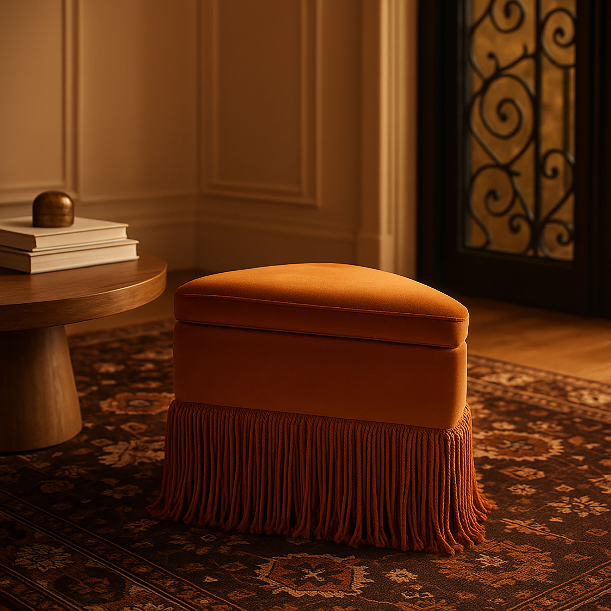 Trivoli - Ottoman / Stool - Cognac
